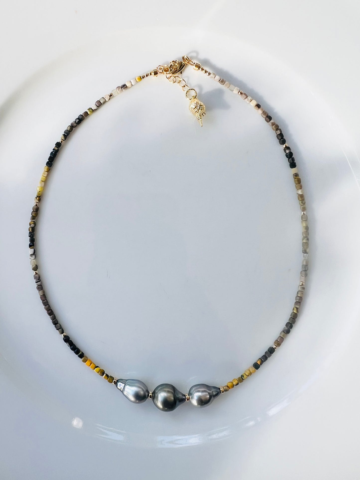 Bumblebee Jasper Necklace