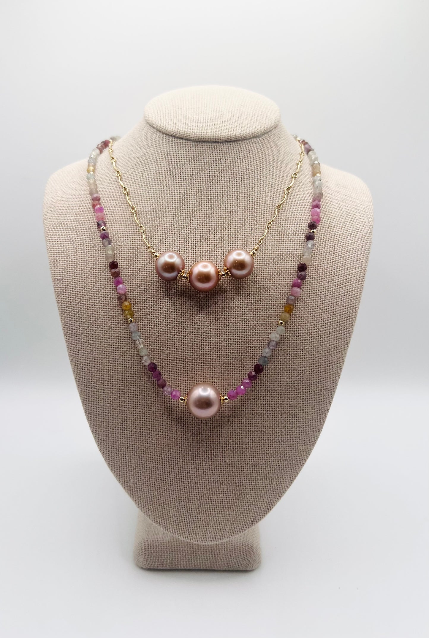 Vintage Pink Necklace