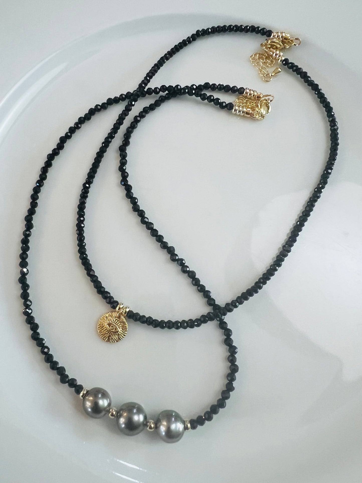 Tahitian Spinel Princess Necklace