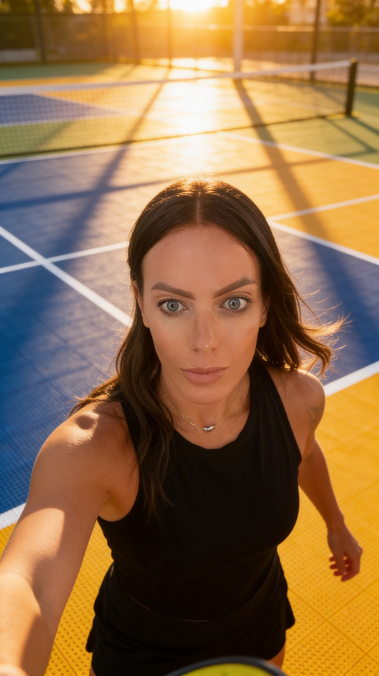 Pickleball Necklace - Dark