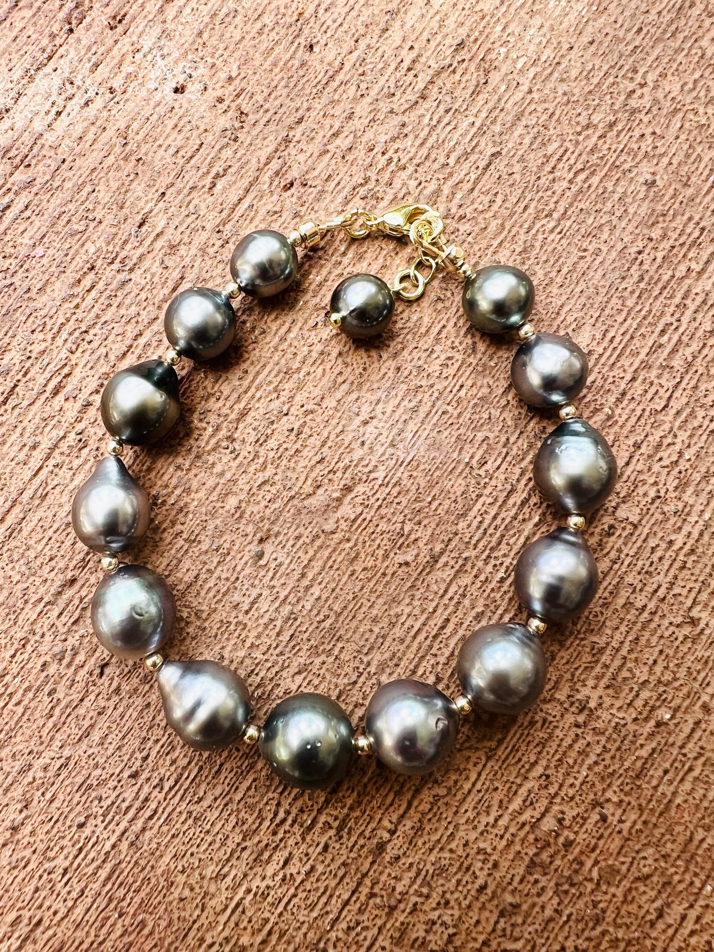 Mermaid Blue Tahitian Bracelet