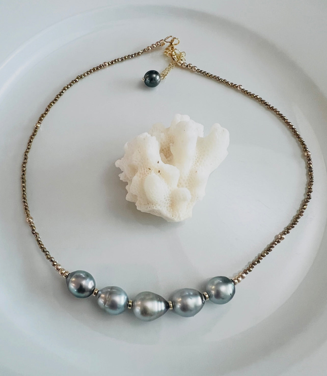 Tahitian Hematite Necklace