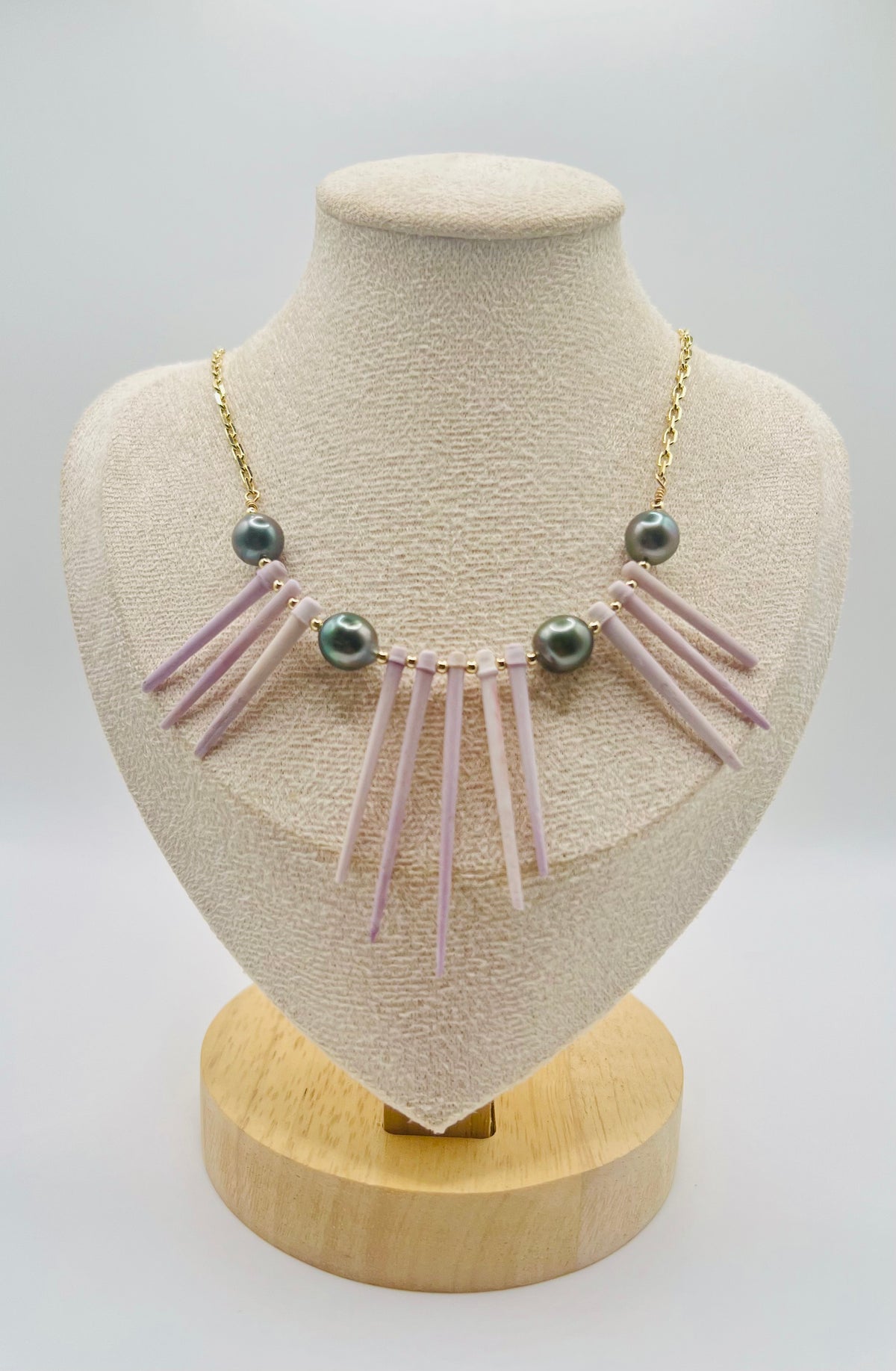 Lavender Wana Chain Necklace