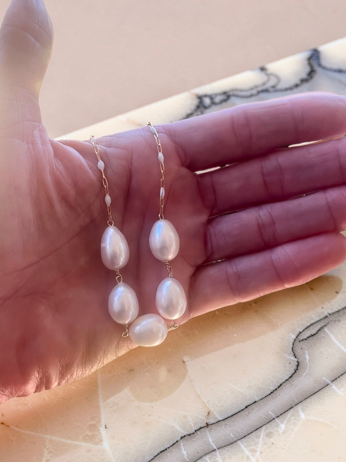 Freshwater Goddess Chain Necklace