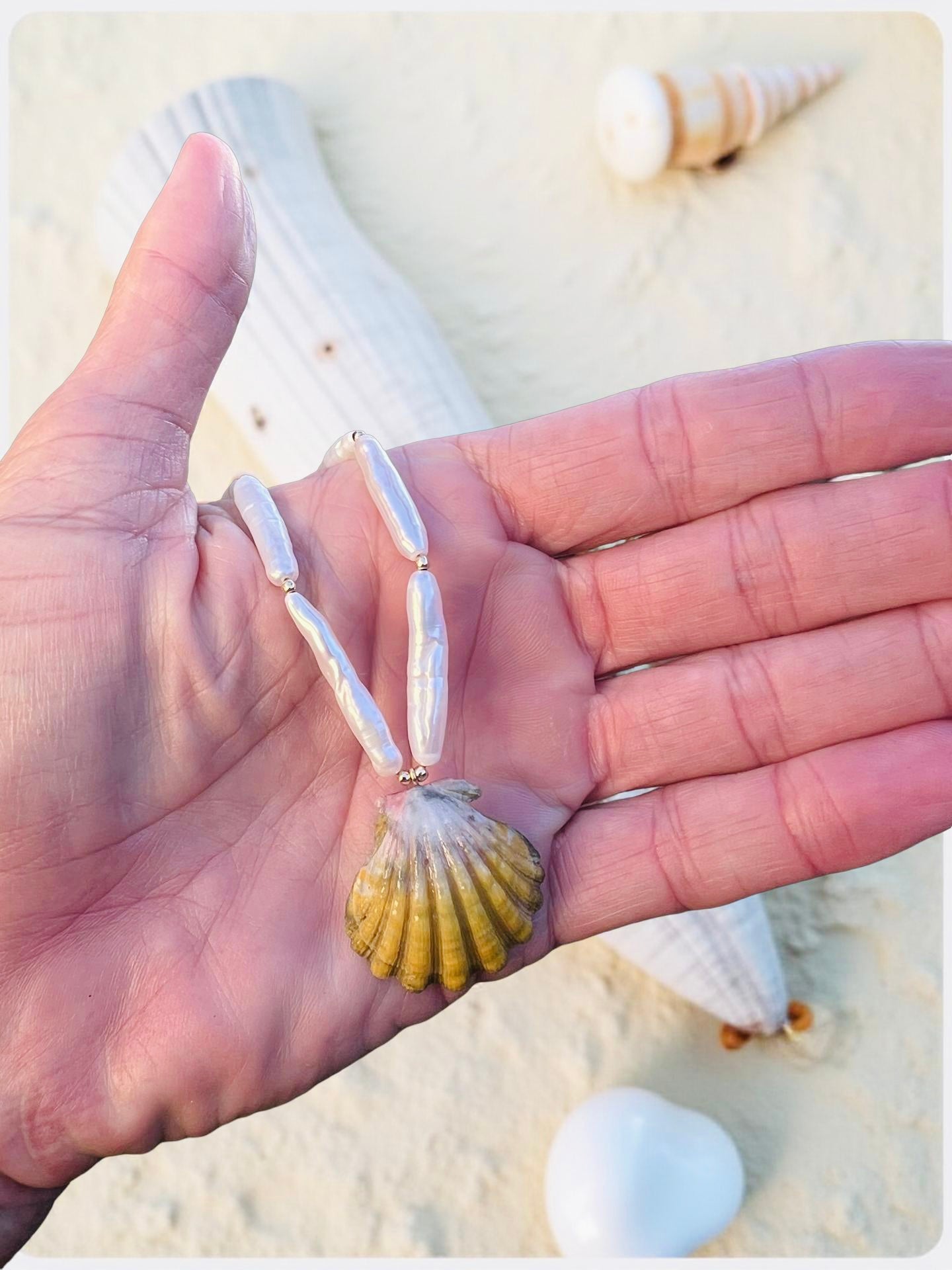 Sunrise & Stick Pearls