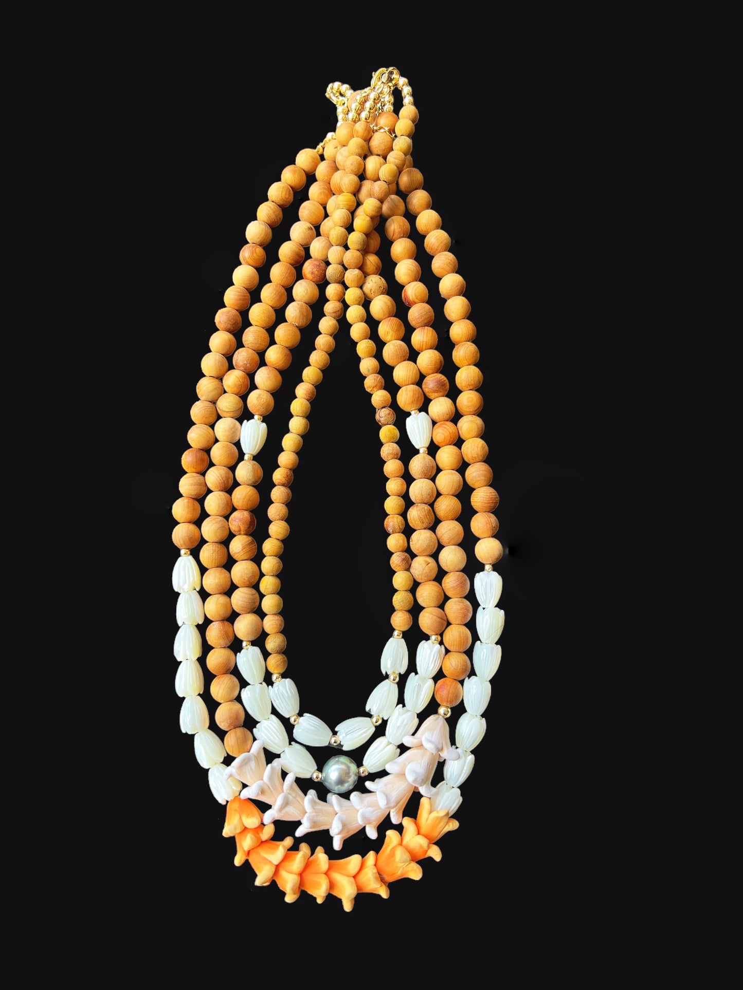 Pikake Tahitian Necklace
