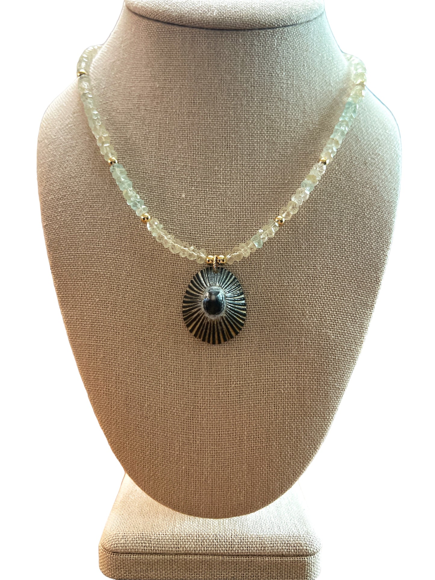 Opihi Aquamarine Necklace