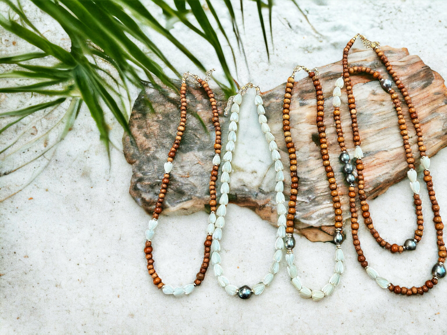 Pikake & Tahitian Necklace