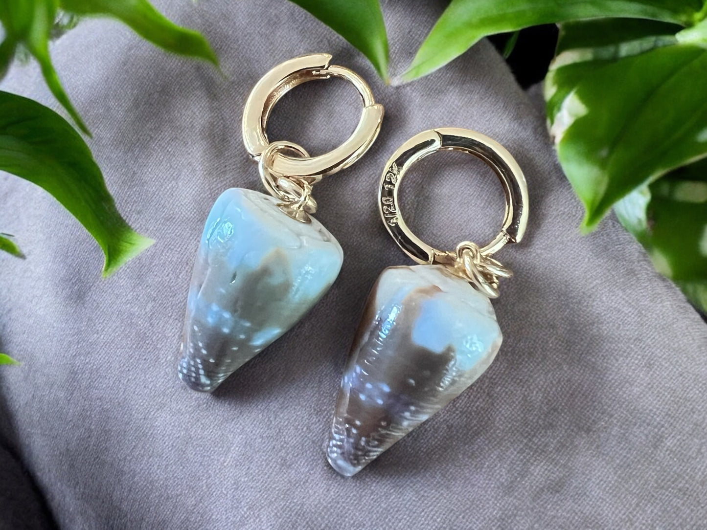 Rat Cone Huggie Earrings