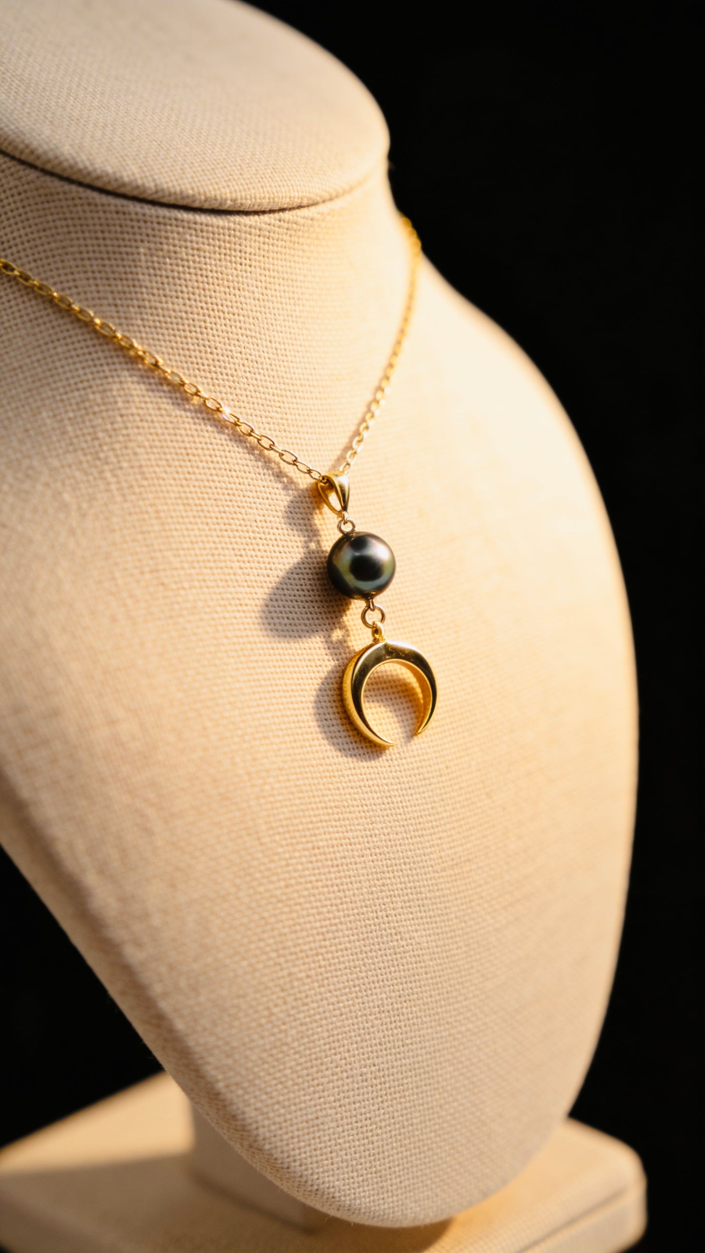 Tropical Moon Necklace