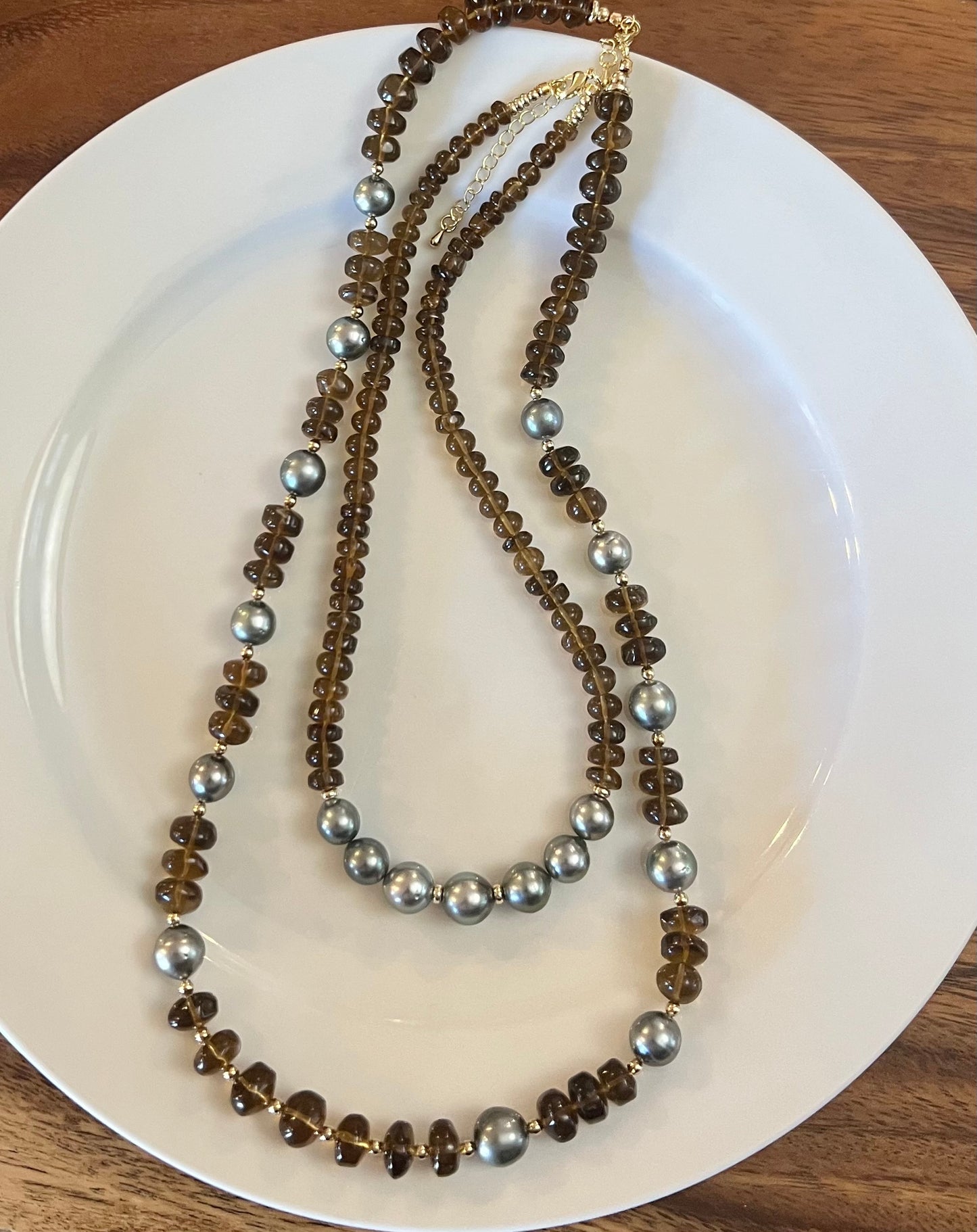 Tahitian Topaz Short Necklace