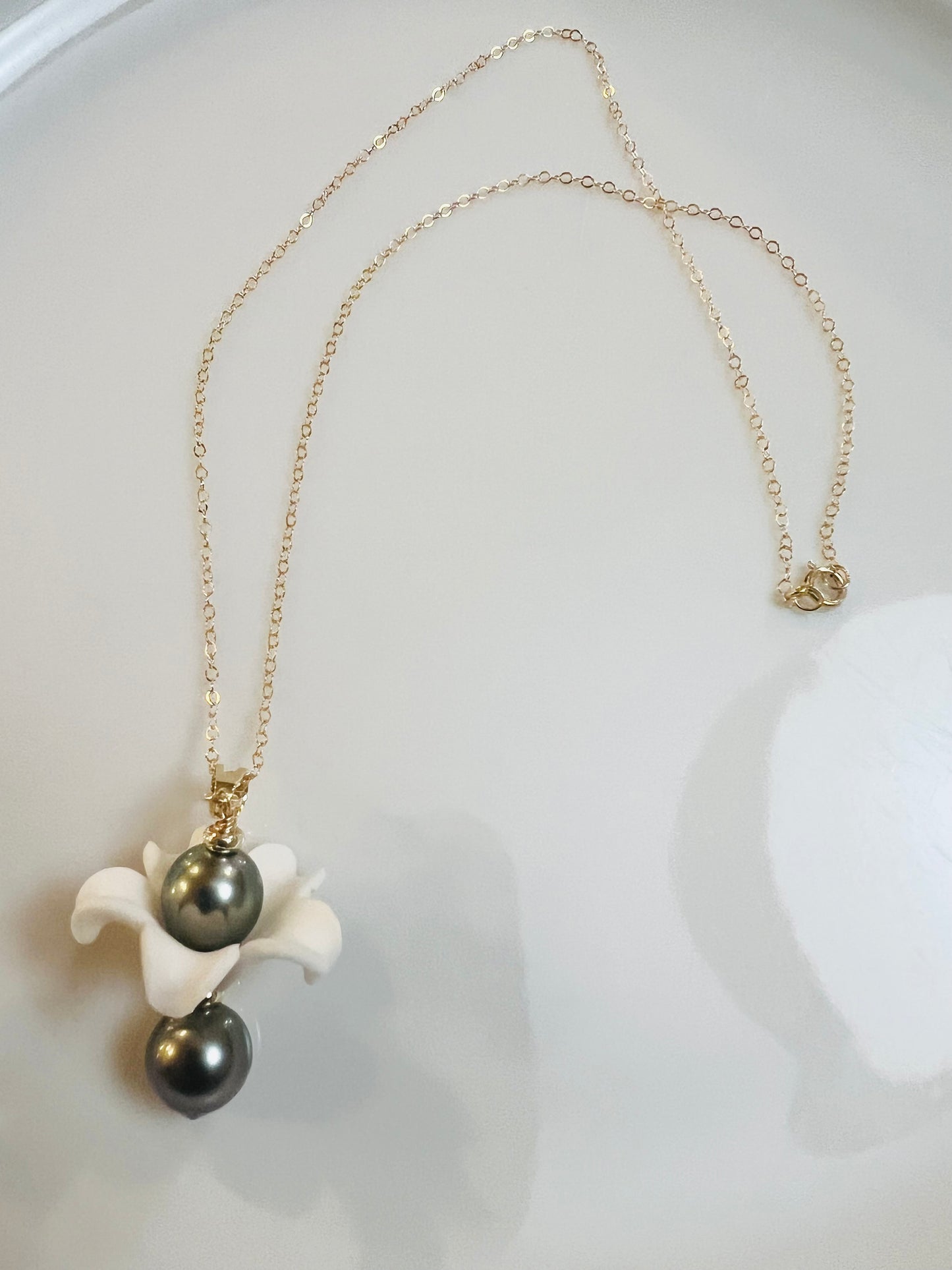 Pikake Tahitian Necklace
