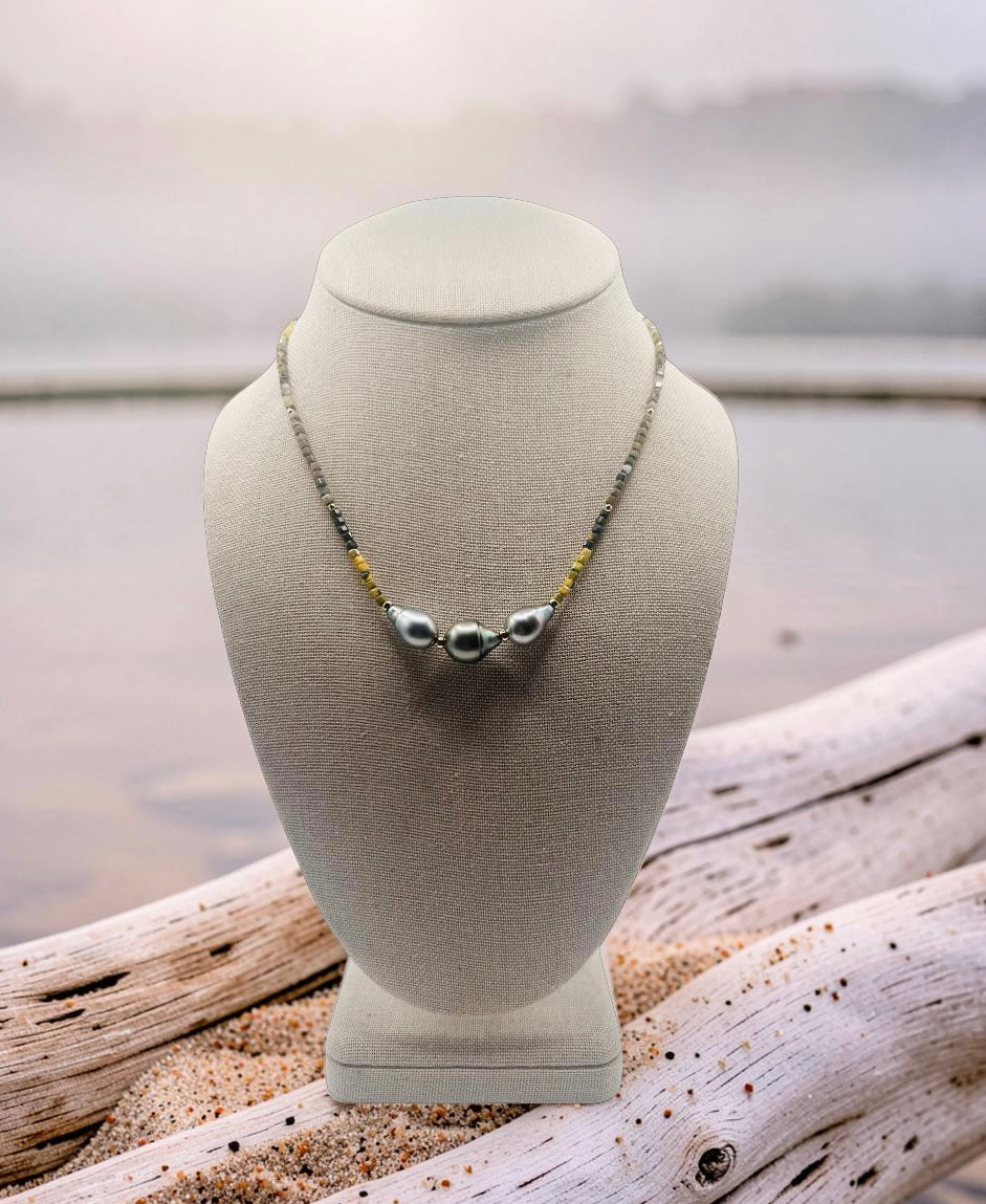 Bumblebee Jasper Necklace