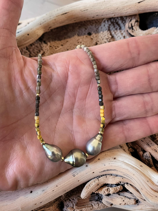 Bumblebee Jasper Necklace