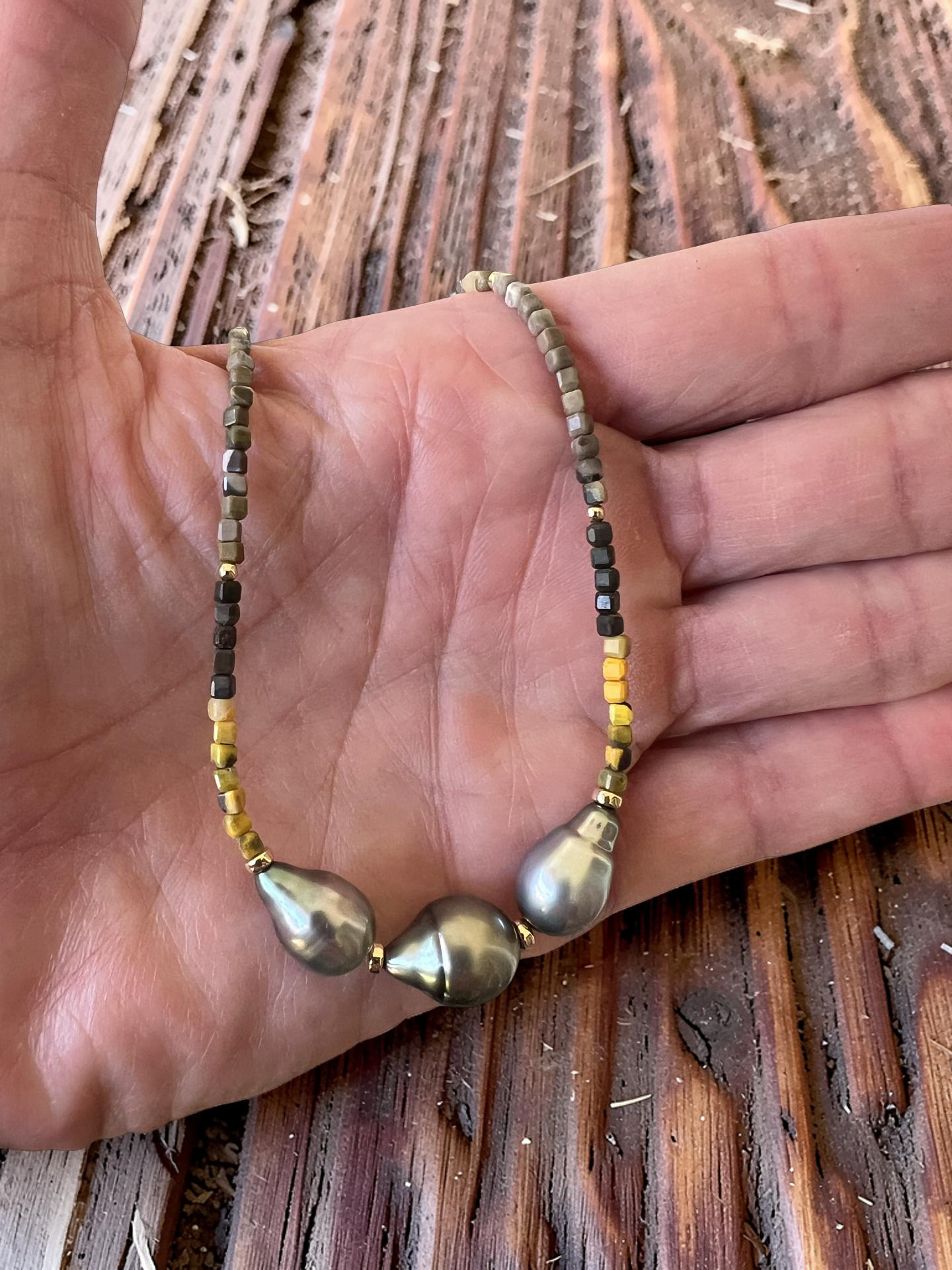 Bumblebee Jasper Necklace