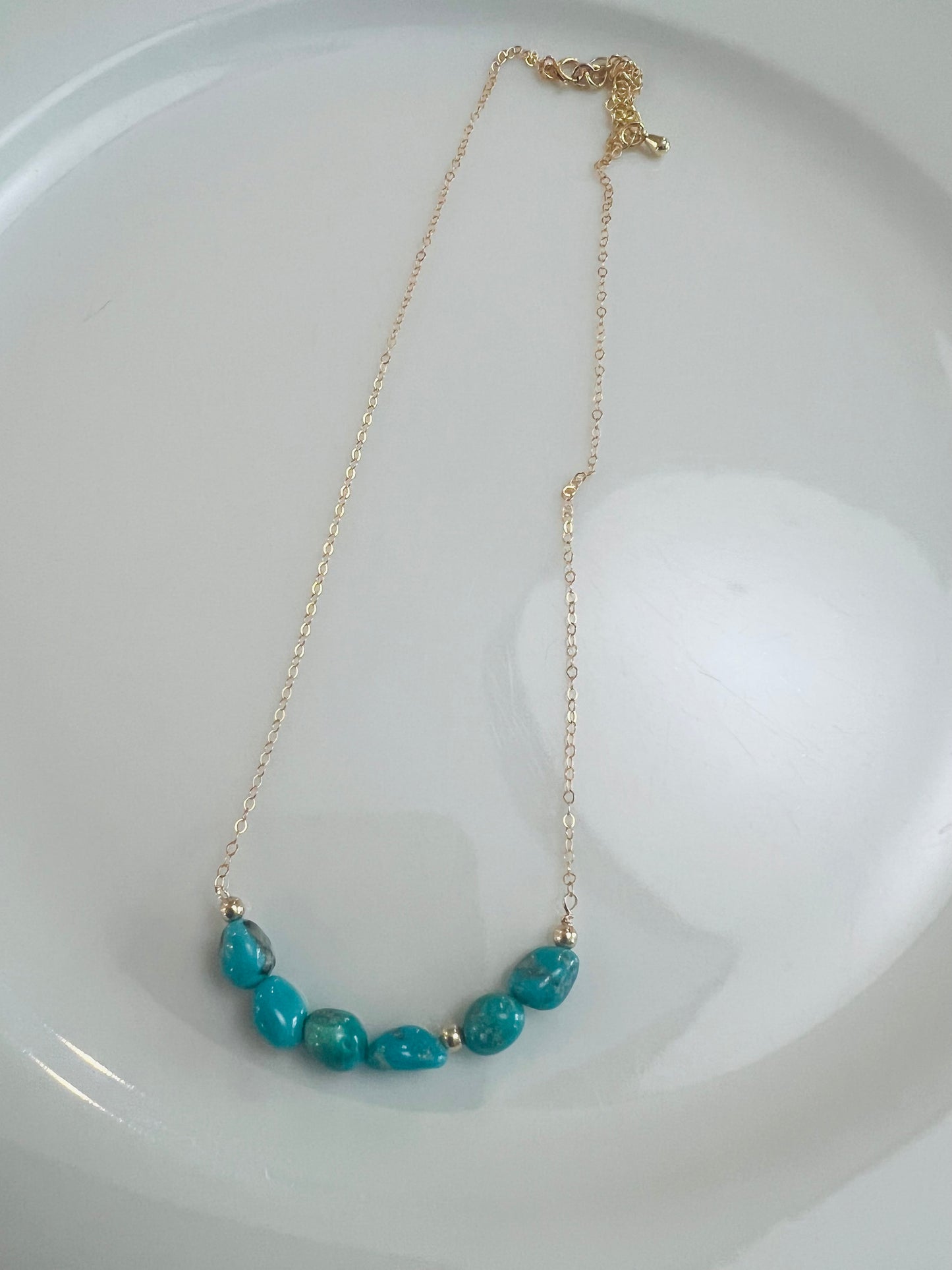 Campitos Turquoise Chain Necklace