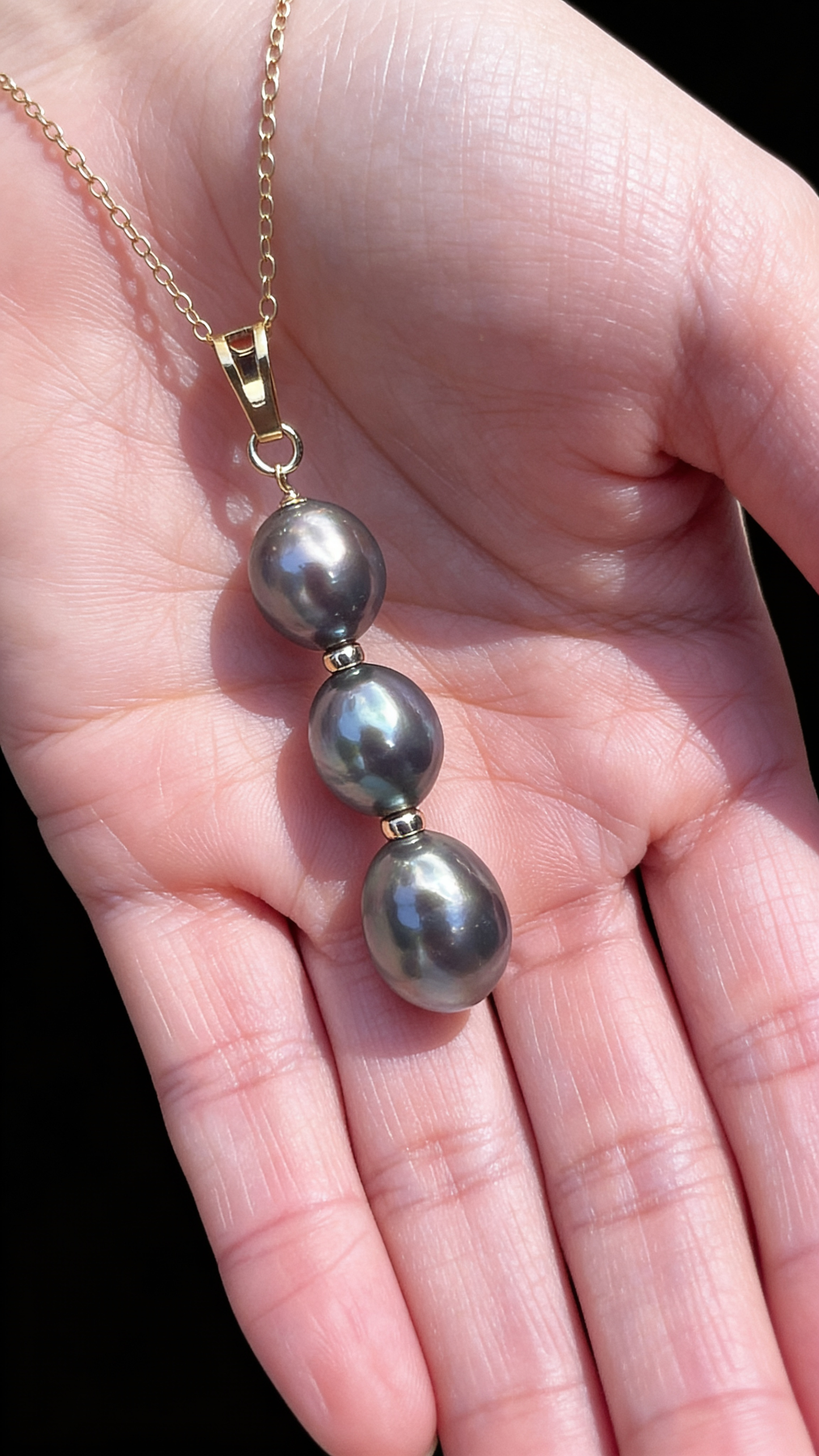 Three Tahitian Pendant