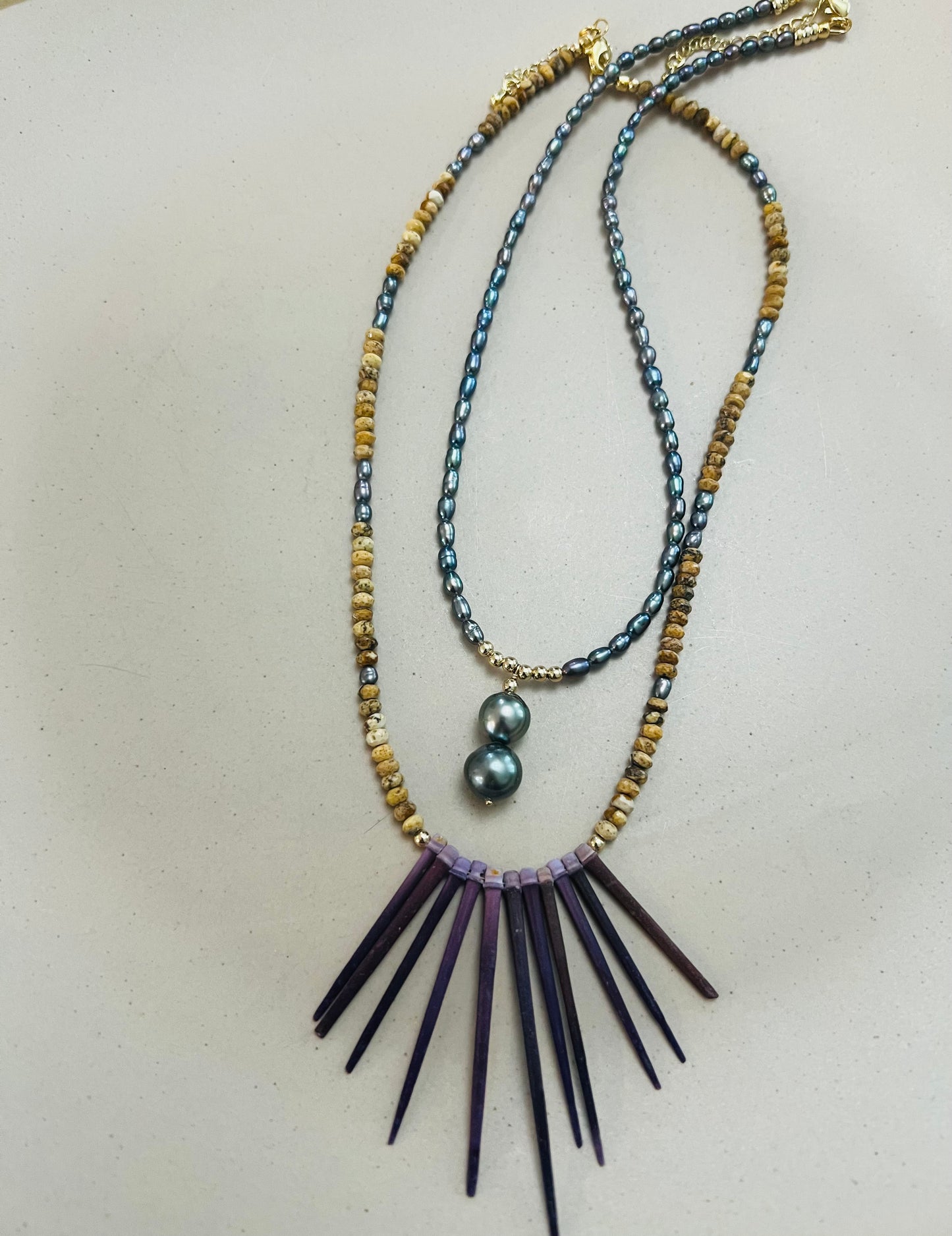 Purple Wana Necklace