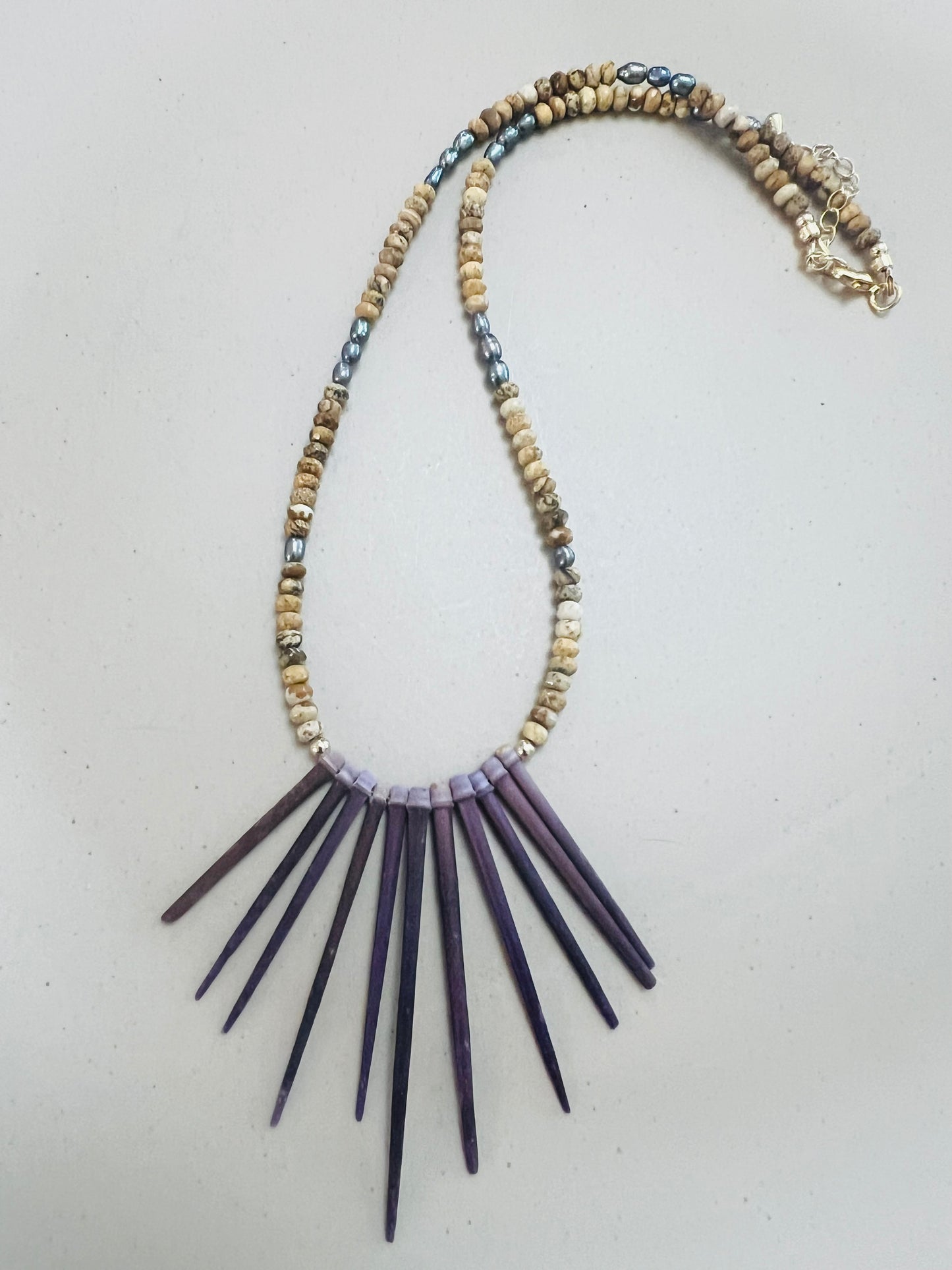 Purple Wana Necklace
