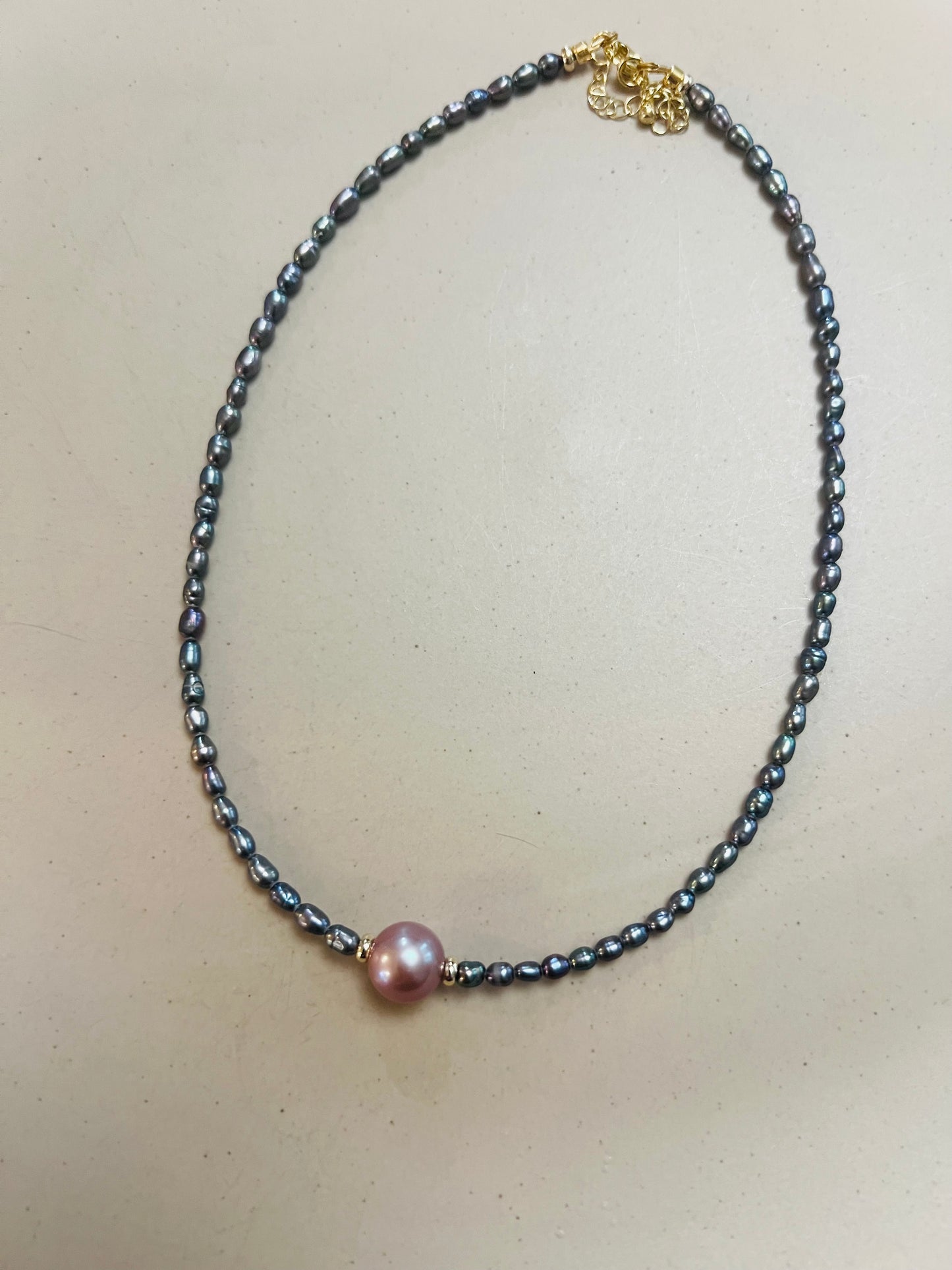 Edison & Freshwater Choker Necklace
