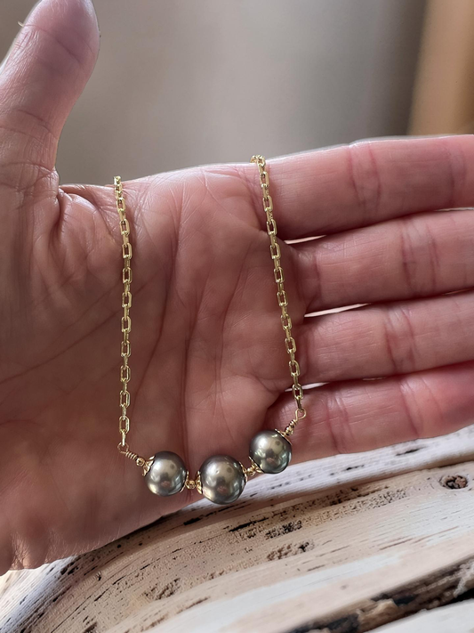 Minted Chain Necklace