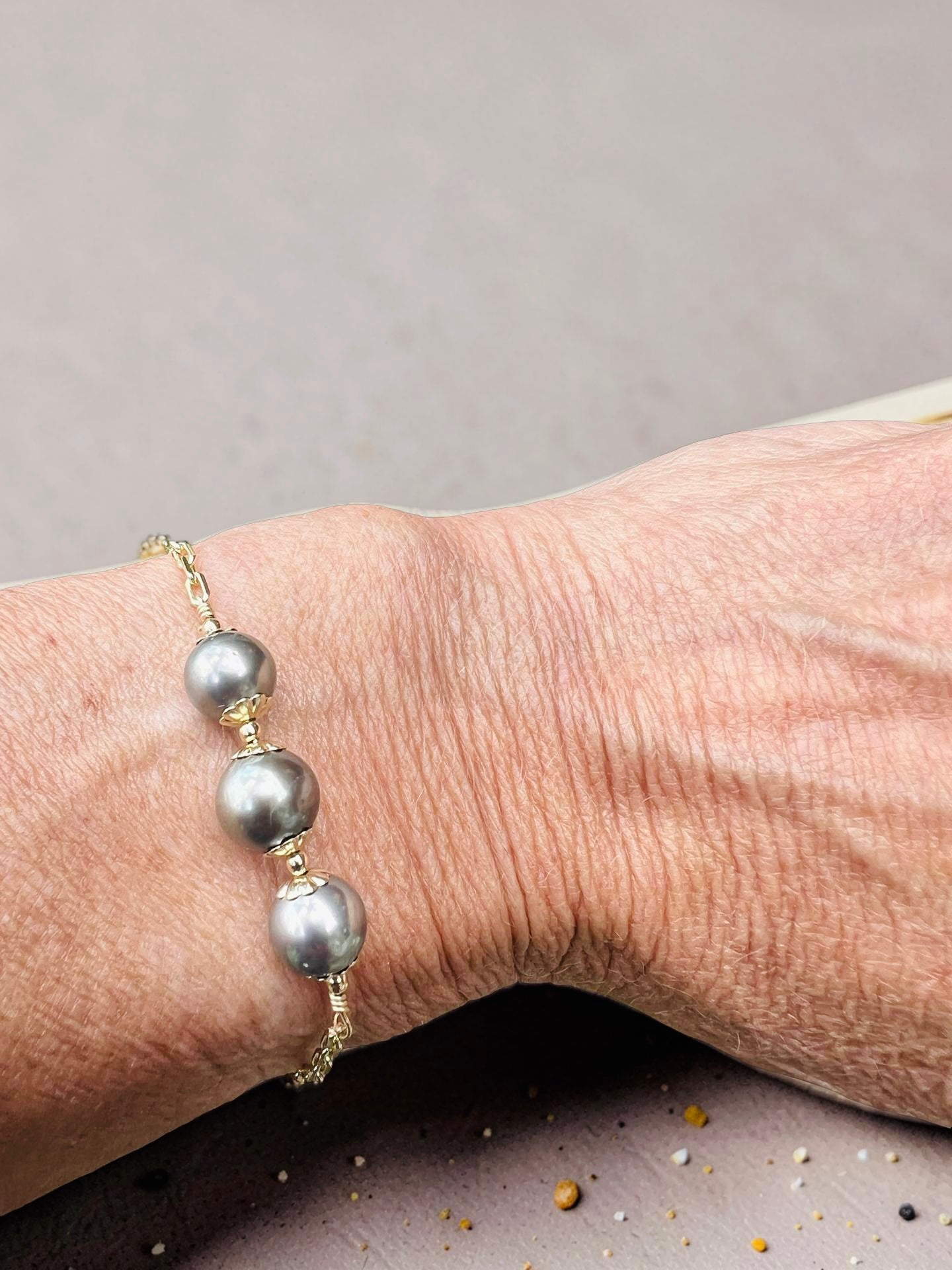 Minted Chain Bracelet