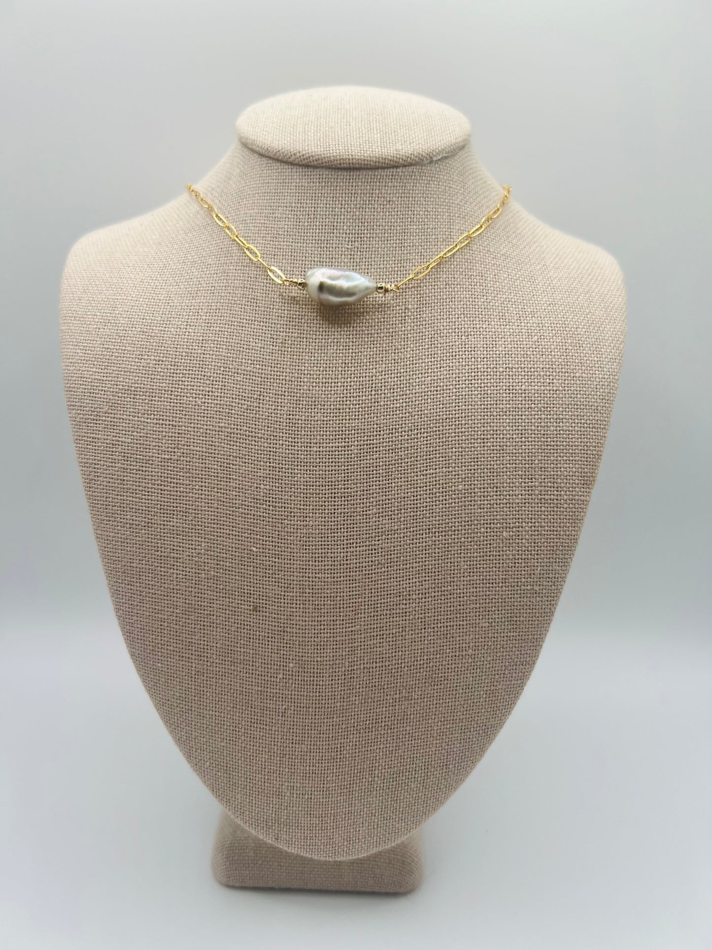 Pickleball Necklace - Silver