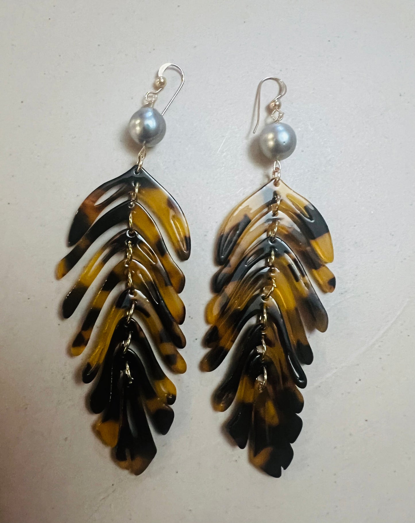 Tortoise Tahitian Earrings