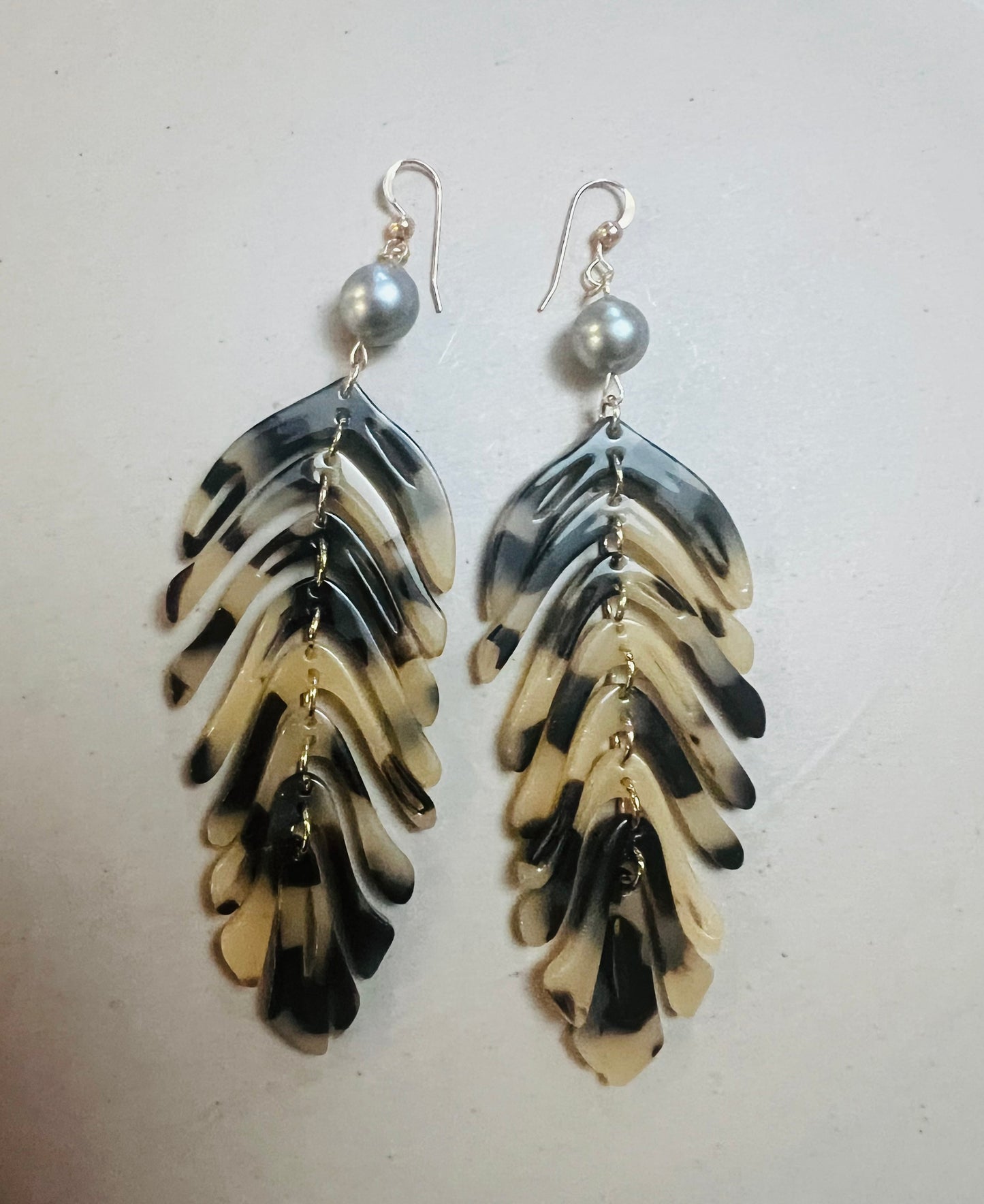 Tiger Tahitian Earrings