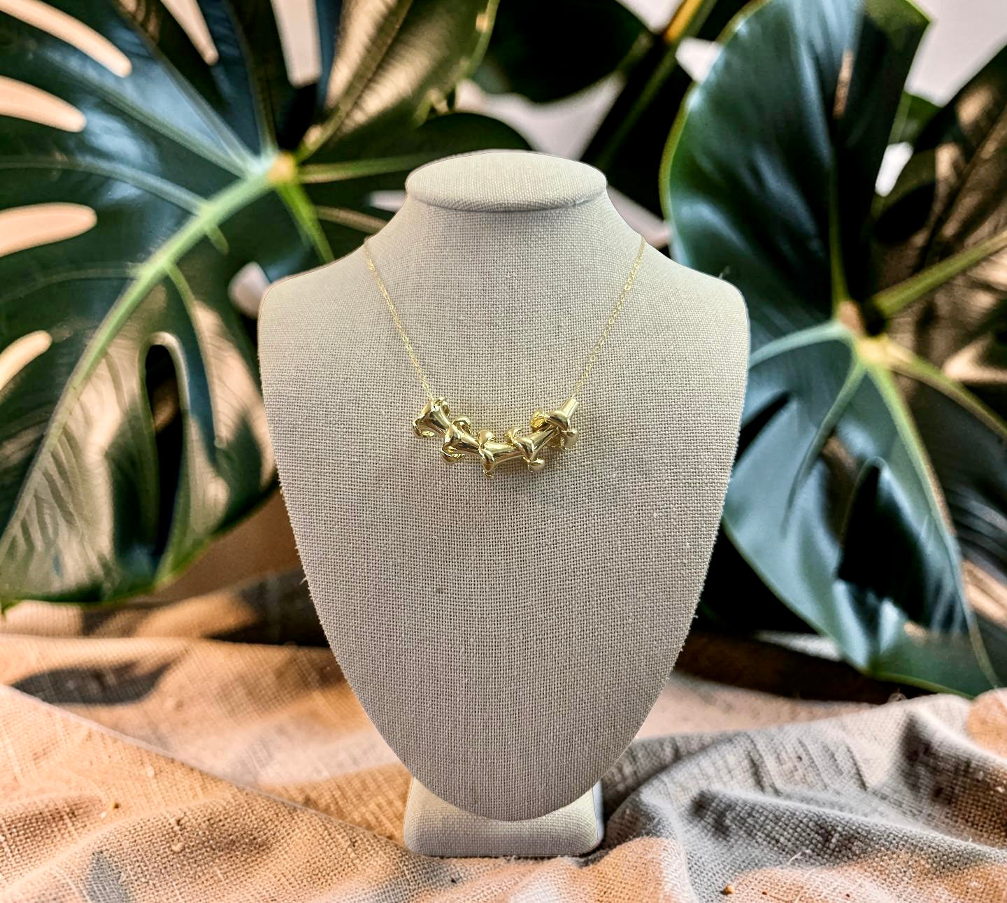 Floating Puakenikeni Necklace