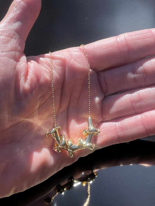 Floating Puakenikeni Necklace