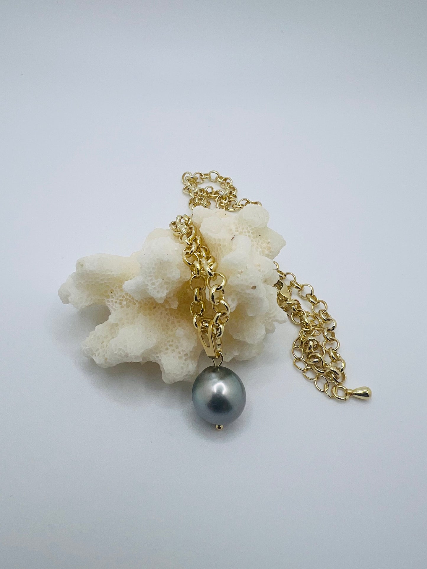 Tahitian Rolo Chain Necklace