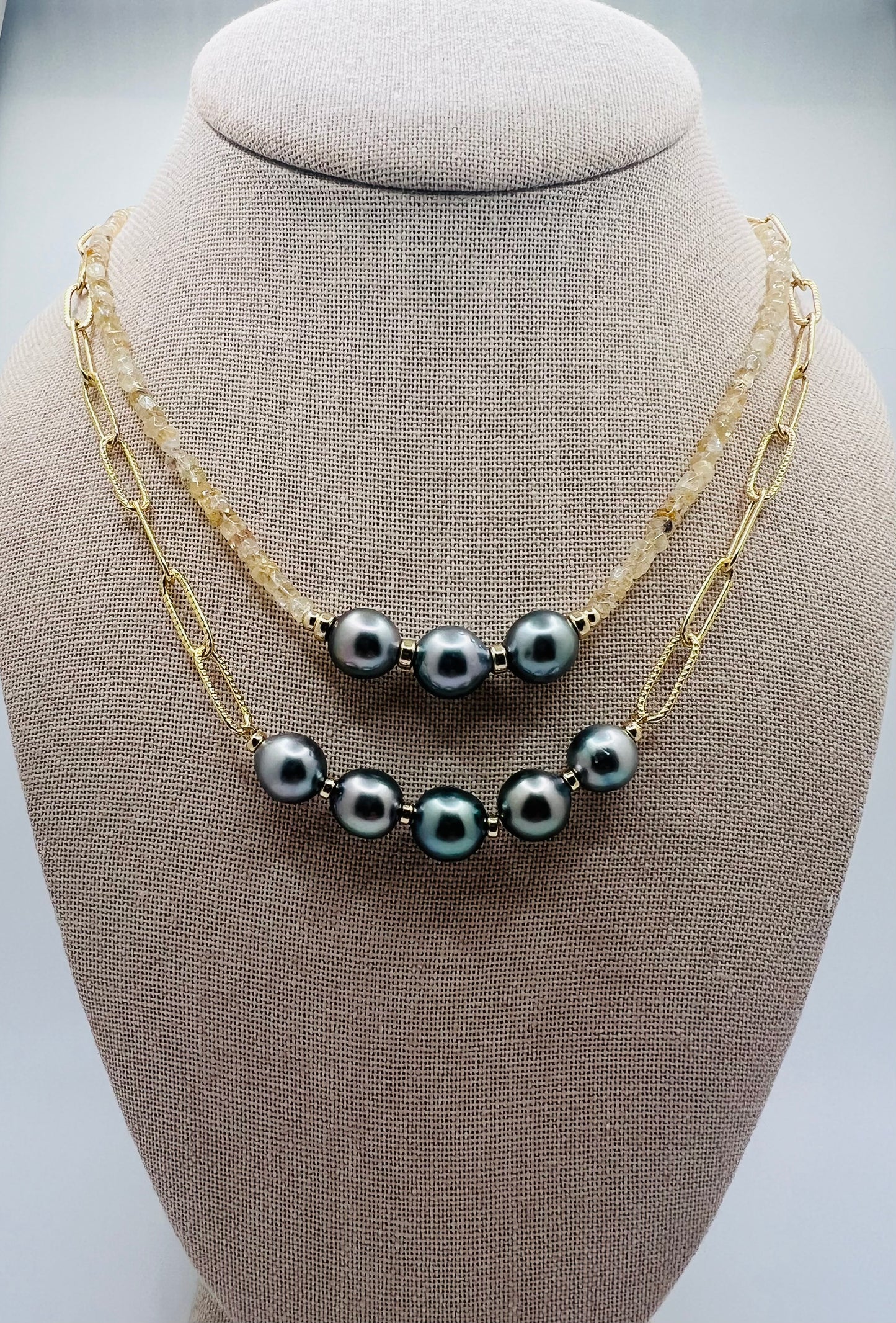 Tahitian Sparkle Chain Necklace