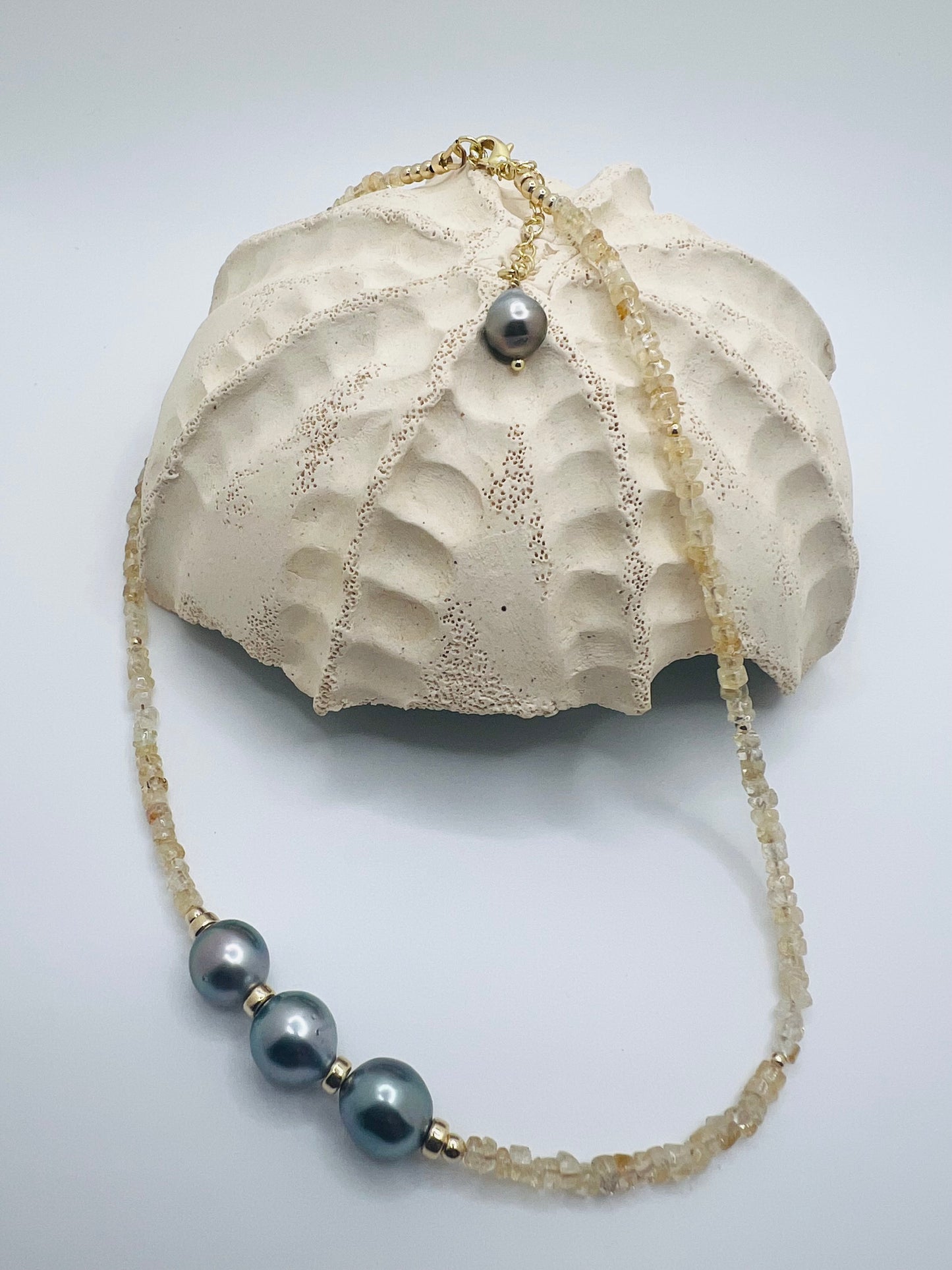Tahitian Citrine Necklace