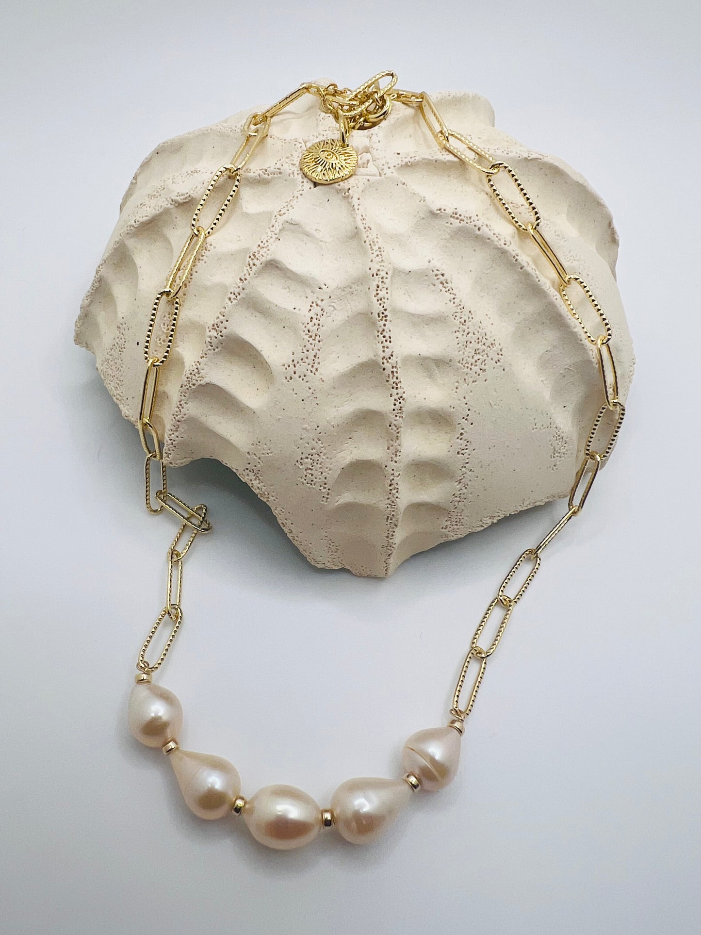 Freshwater Sparkle Chain Necklace
