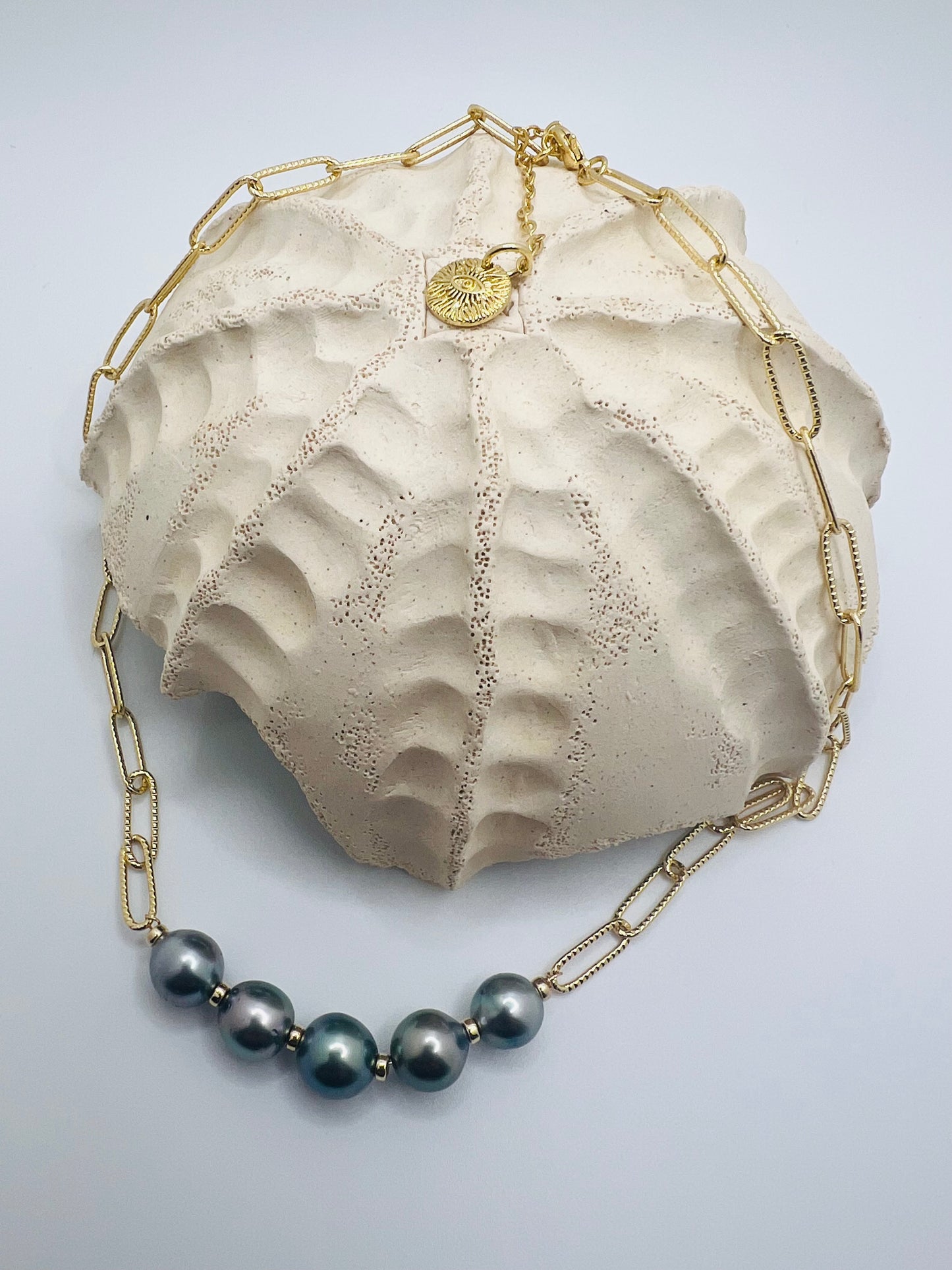 Tahitian Sparkle Chain Necklace