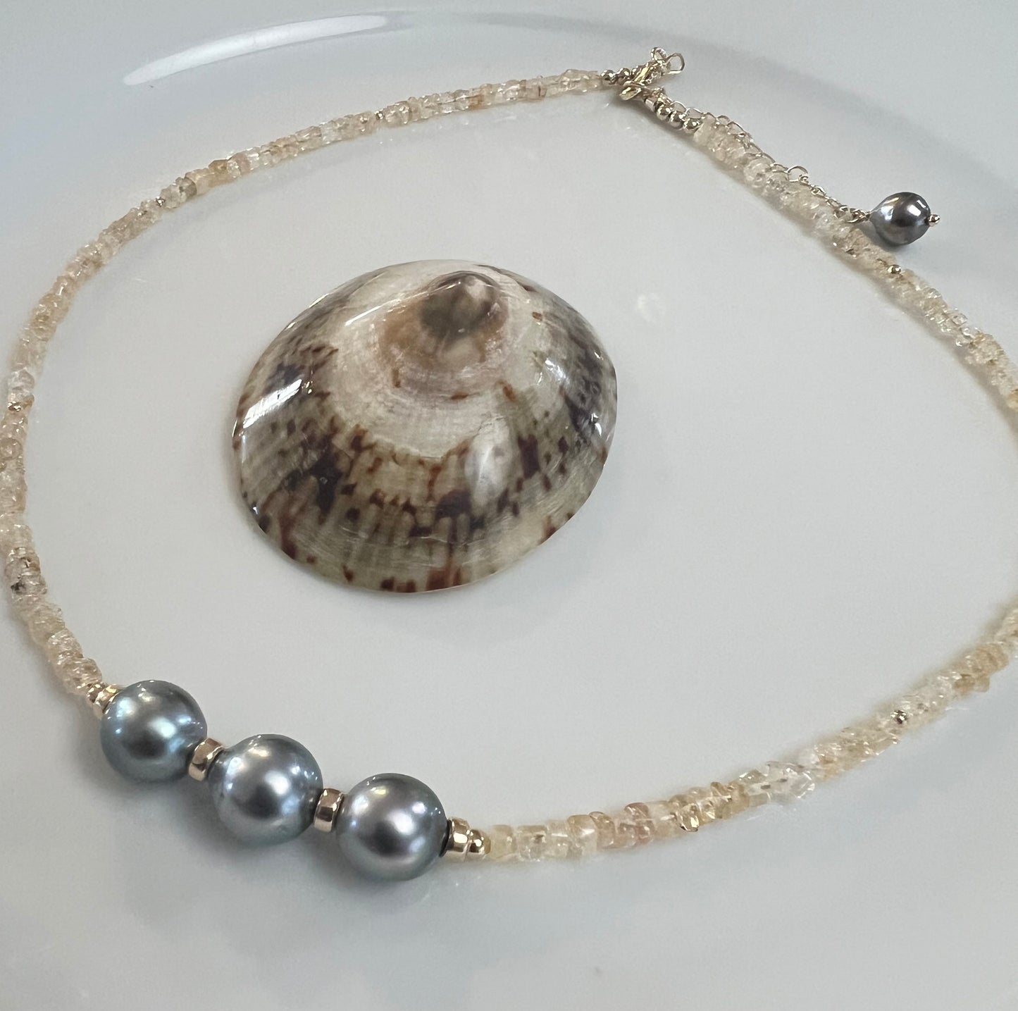 Tahitian Citrine Necklace
