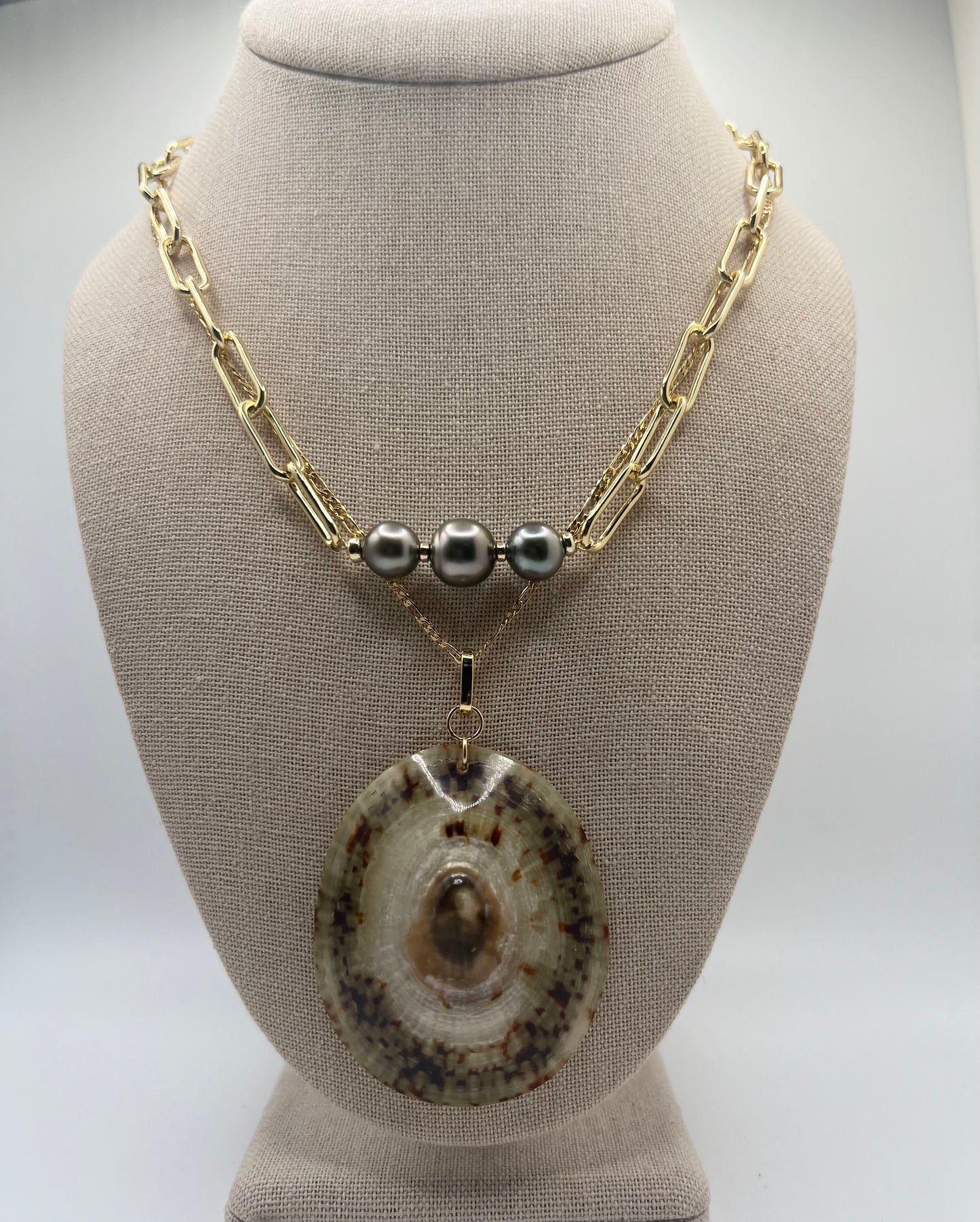 Golden ‘Opihi Chain  Necklace