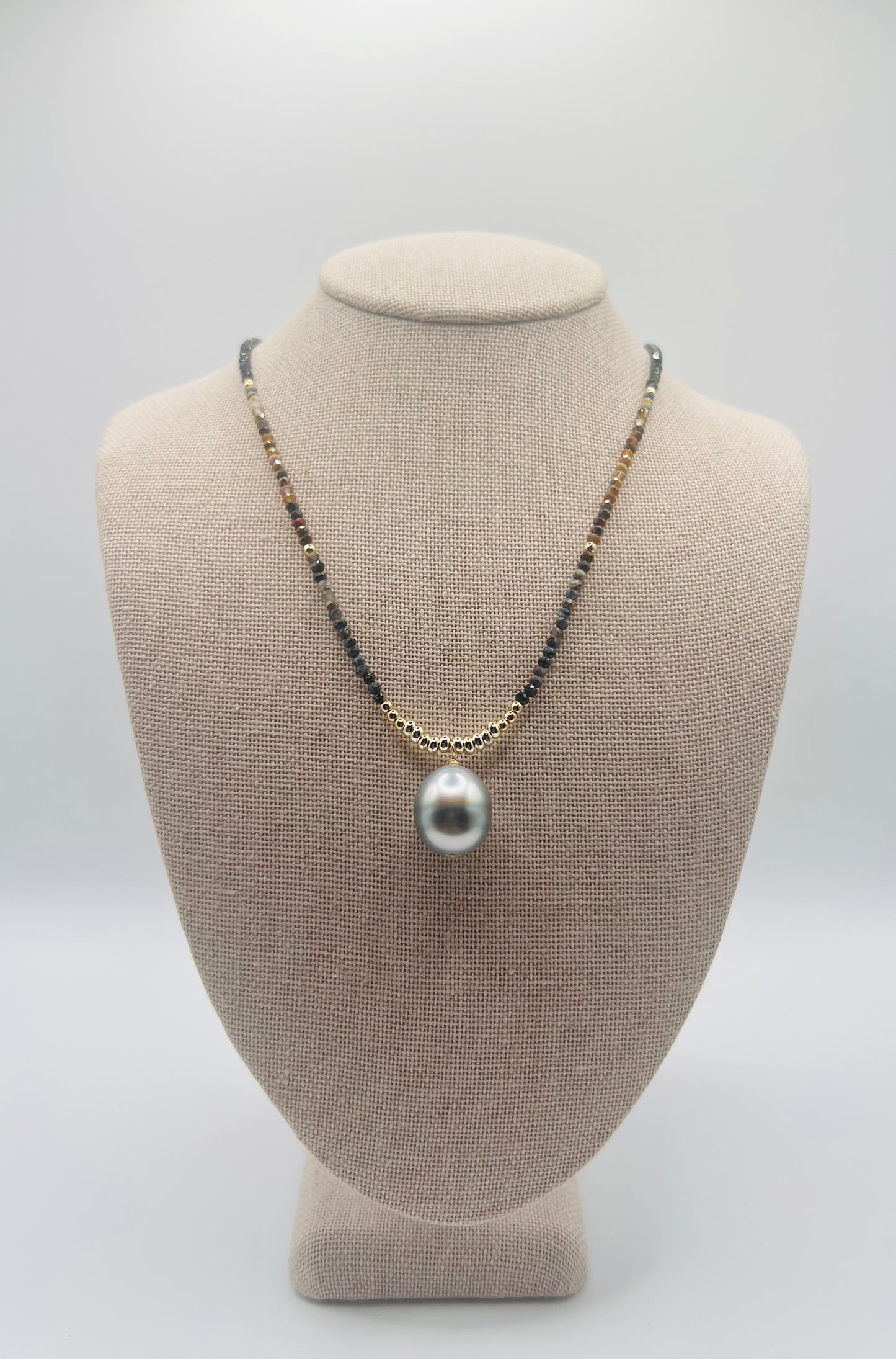 Tahitian Pietersite Pendant Necklace