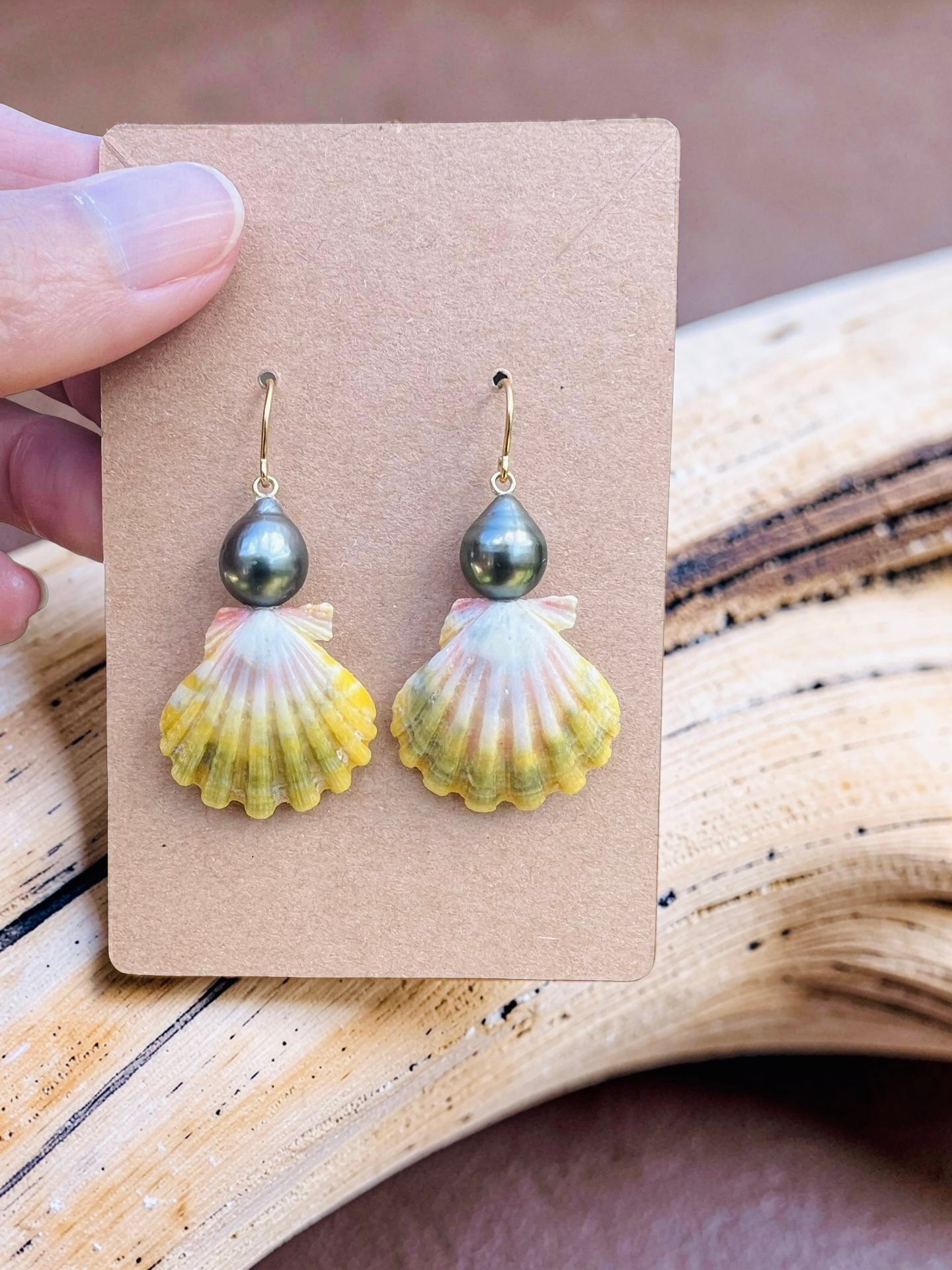 Tahitian & Sunnies Threader Earrings