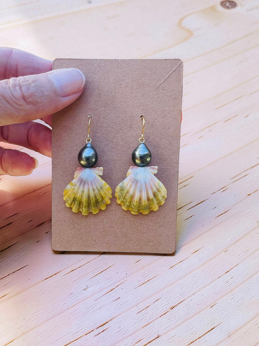 Tahitian & Sunnies Threader Earrings