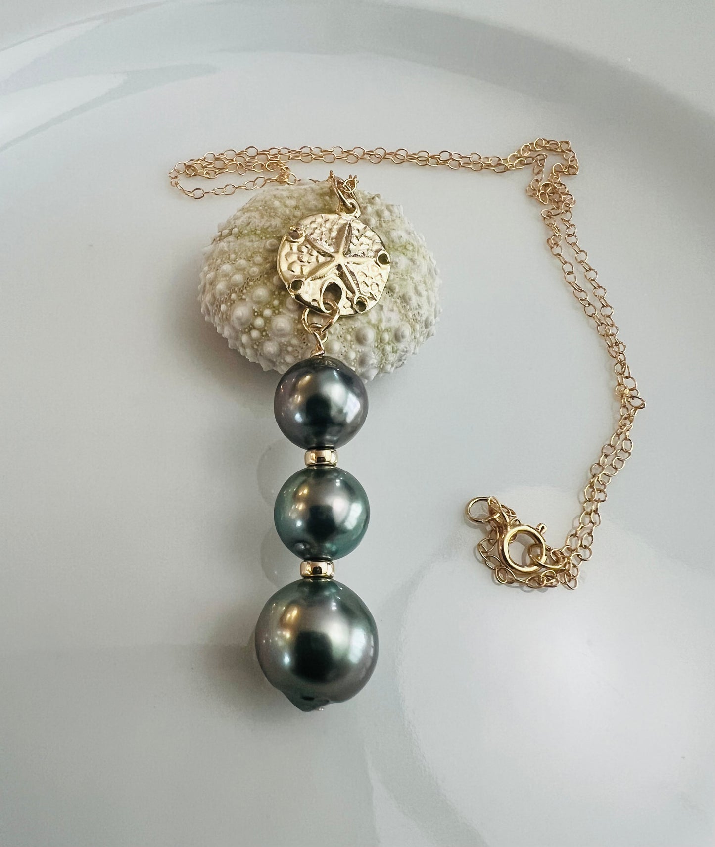 Sand Dollar Pendant Necklace