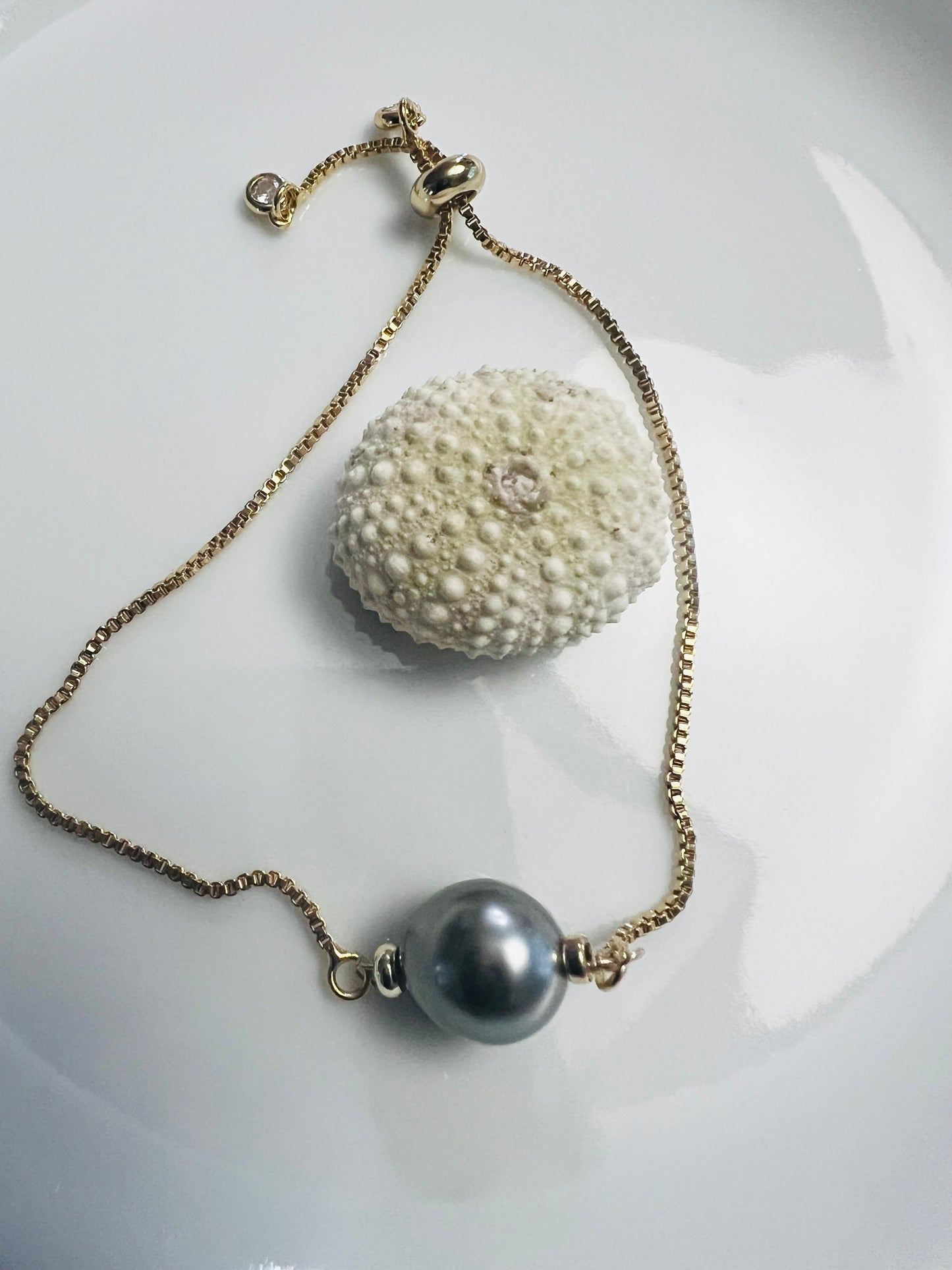 Tahitian Box Chain Bracelet