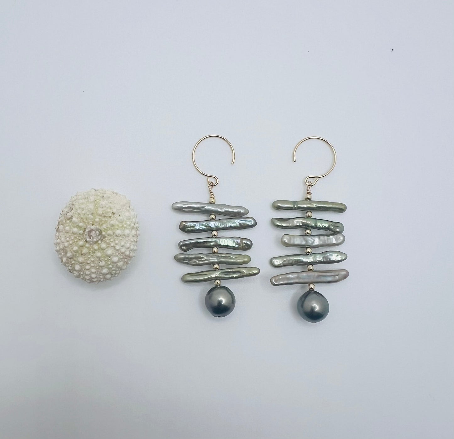 Limu Tahitian Earrings