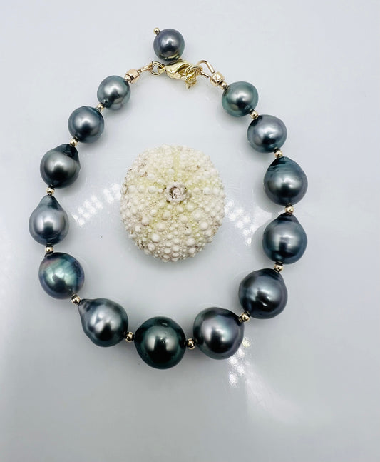Mermaid Blue Tahitian Bracelet