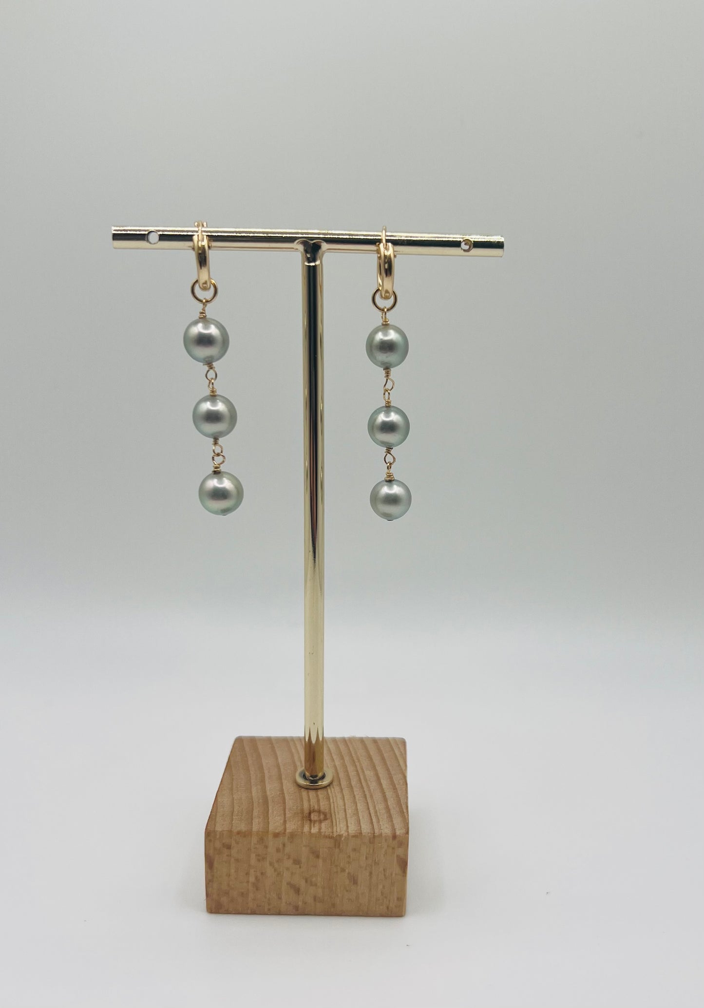 Silver Bubbles Earrings