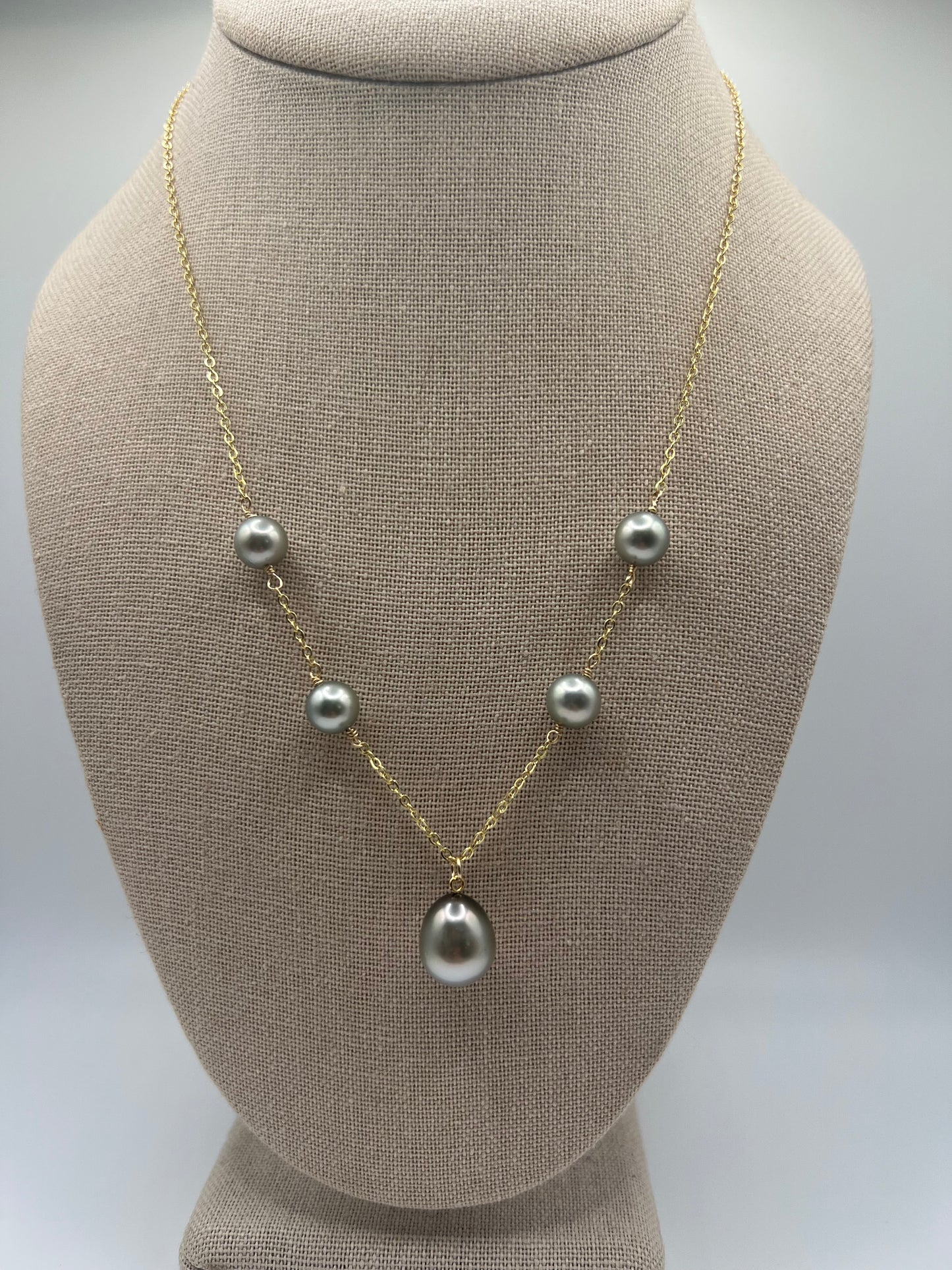 Silver Bubbles Necklace