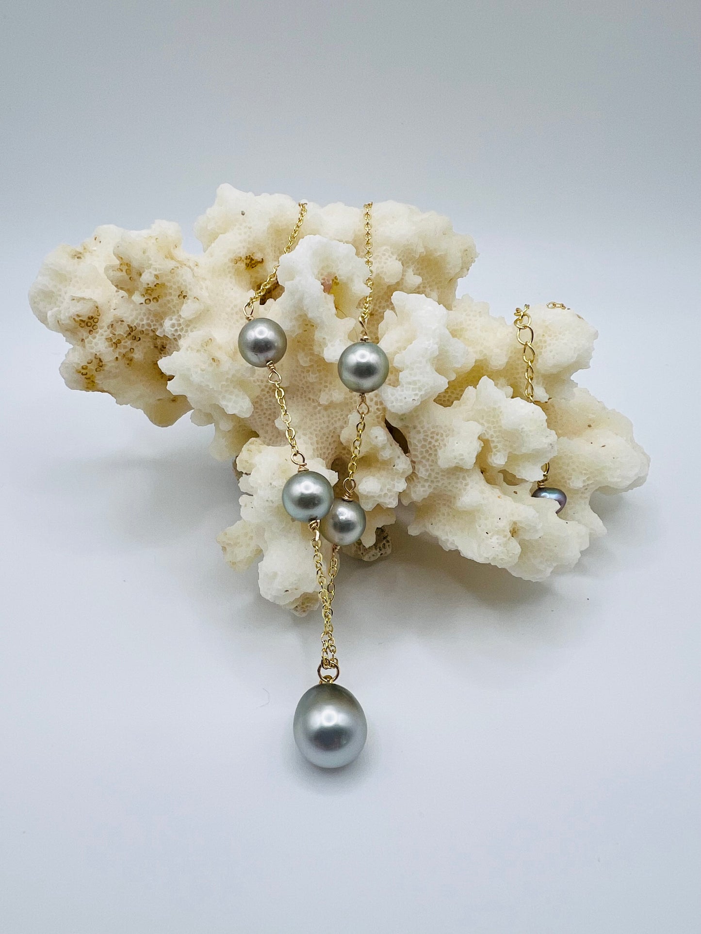 Silver Bubbles Necklace