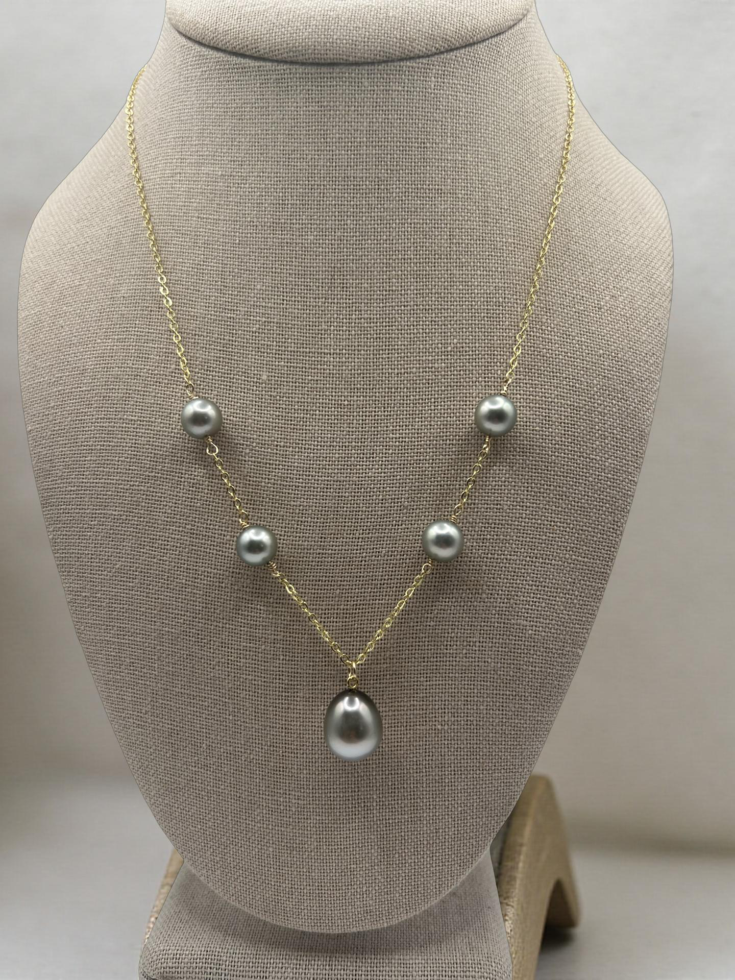 Silver Bubbles Necklace