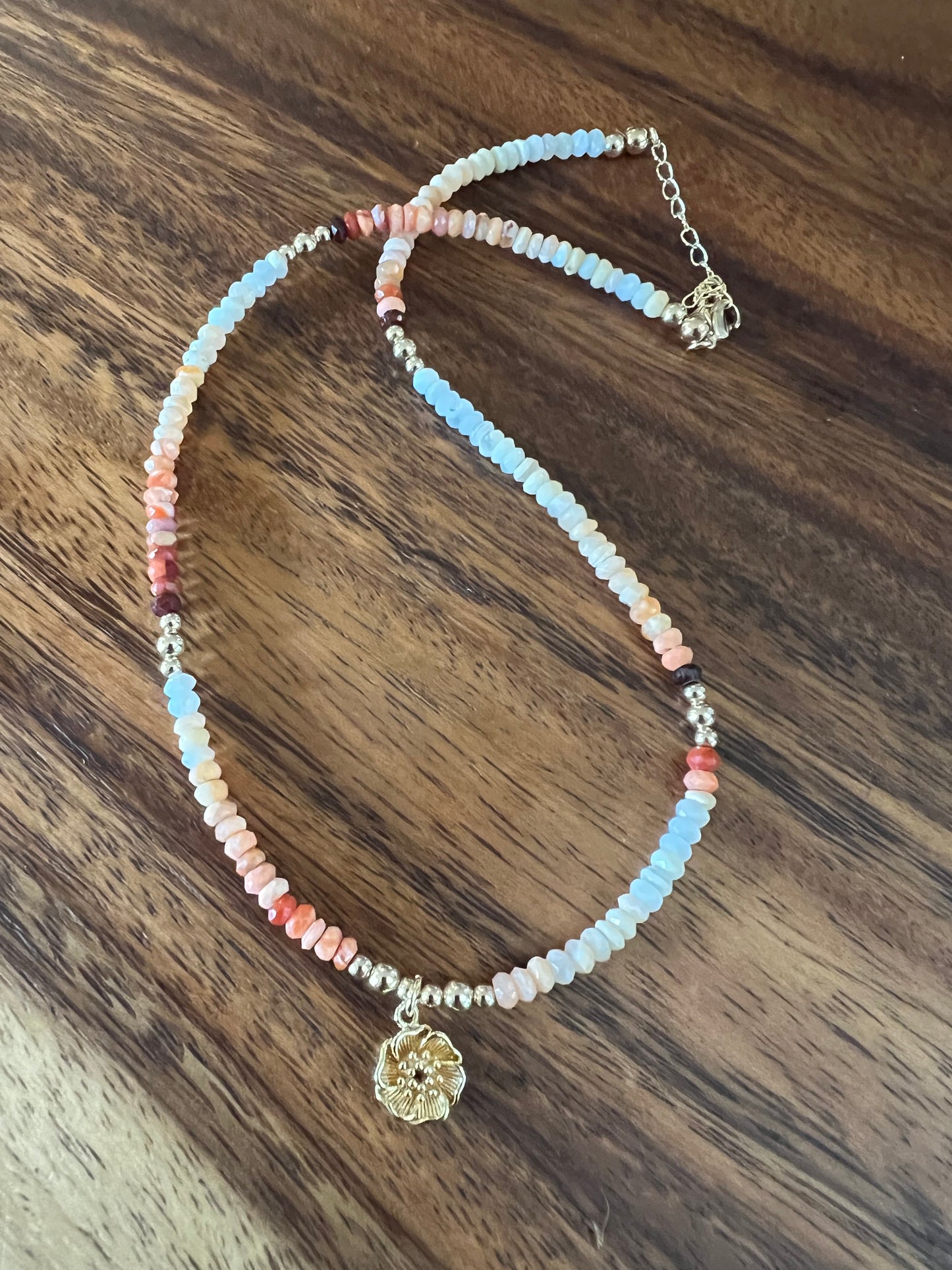 Fire Opal Choker Necklace